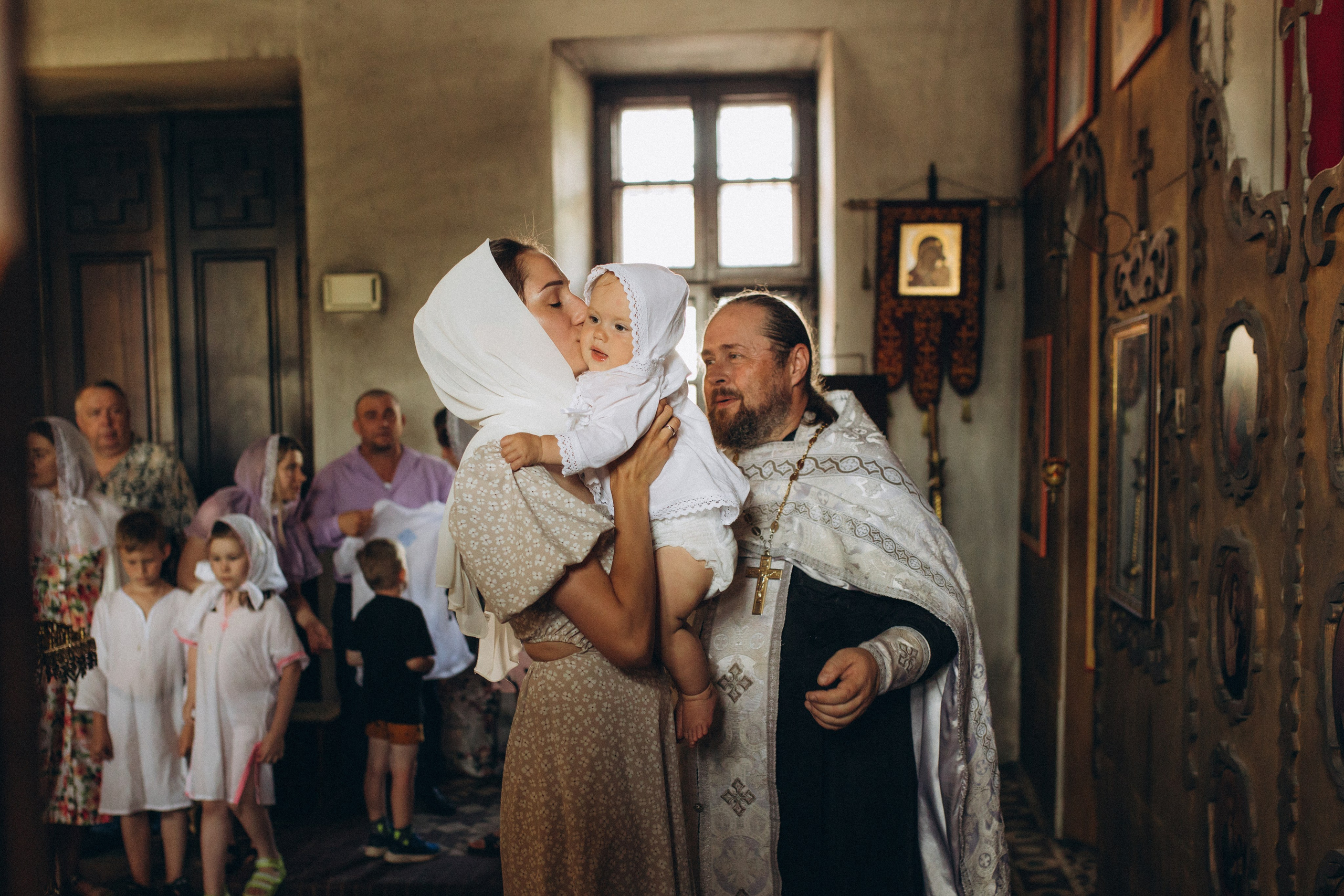 Крещение Марии. Семейный фотограф в Обнинске