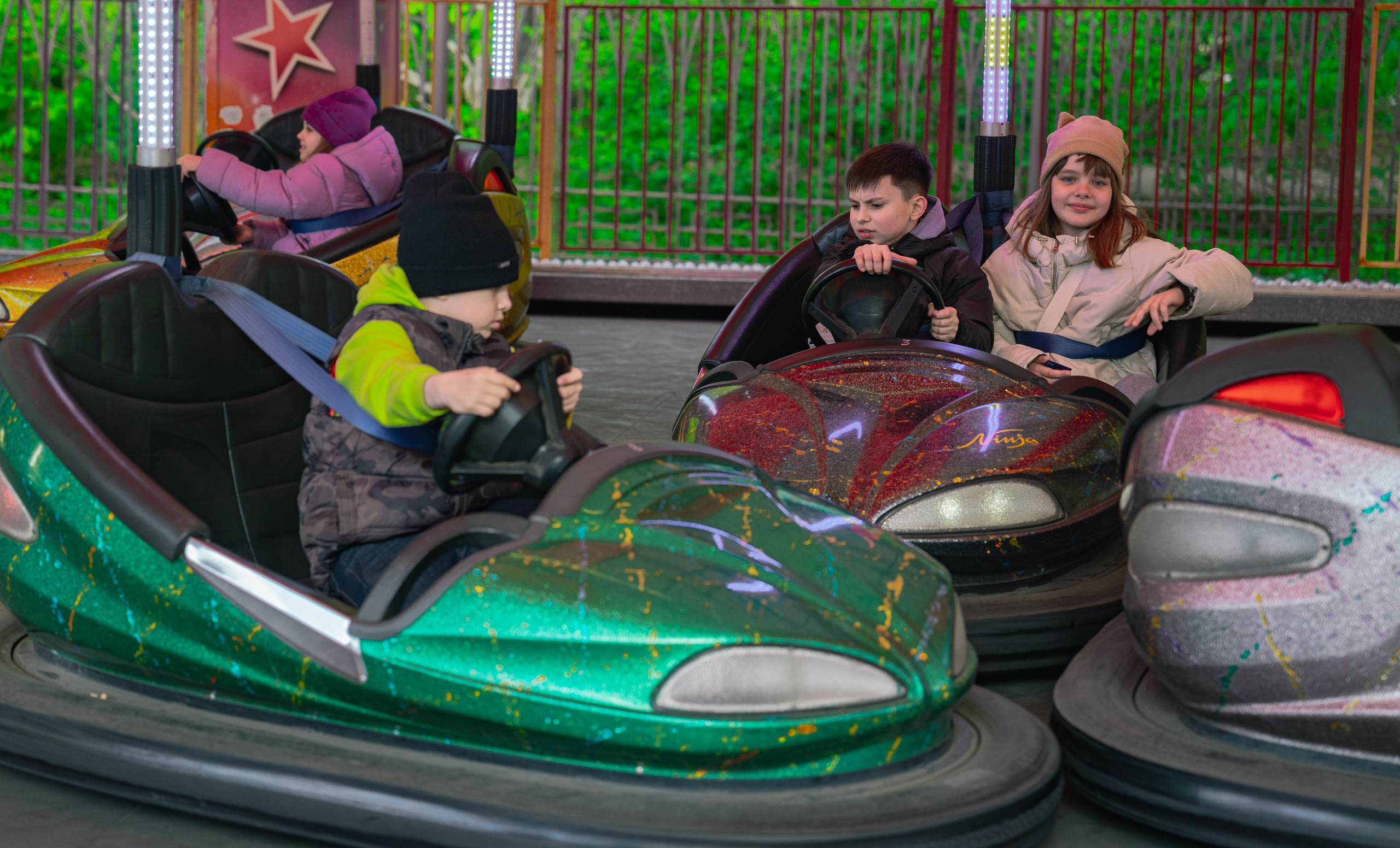 «Парк аттракционов». Крамер Юлиана детский и семейный фотограф