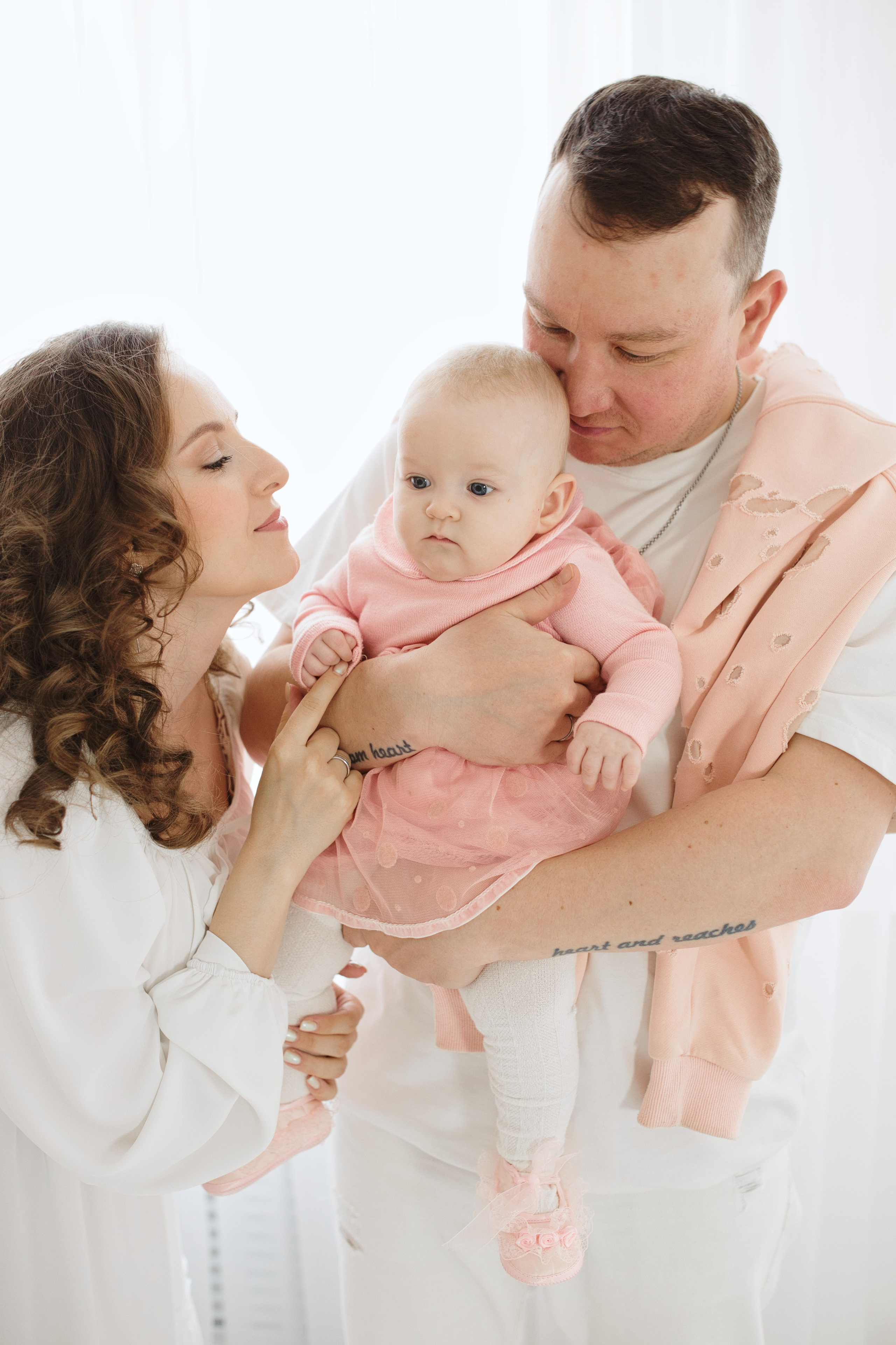 Нина с родителями. Портретный, свадебный, репортажный фотограф во Владивостоке Юлиана Джули Фокс