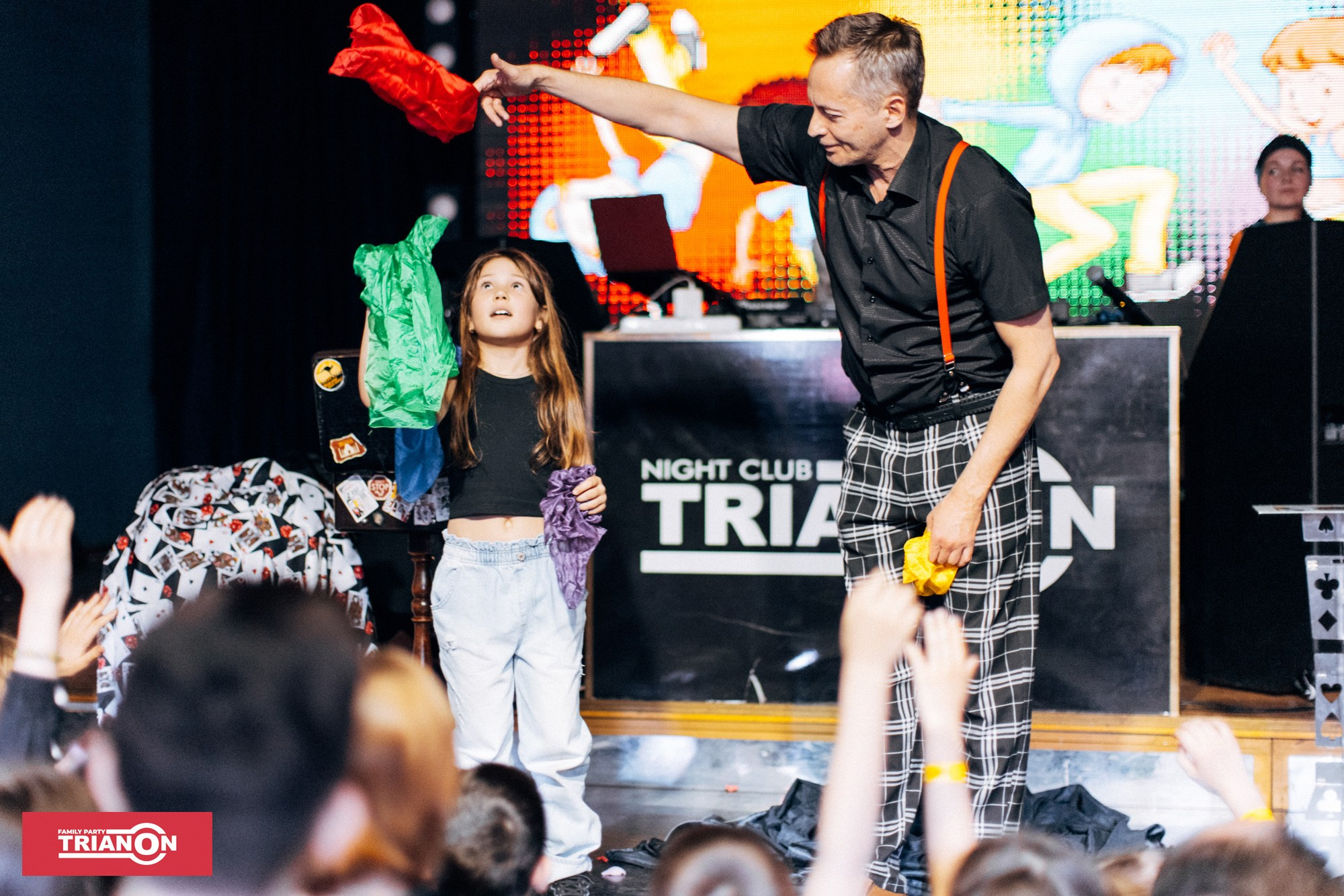 Семейная дискотека TRIANON. Фотограф Владимир Молоканов