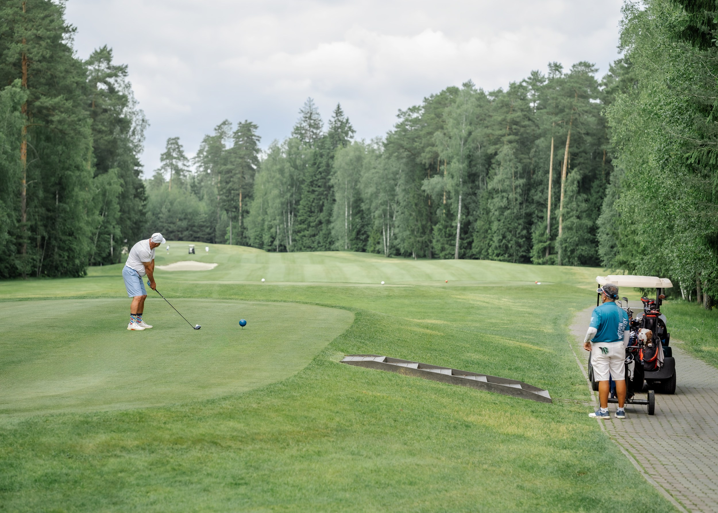Golf. Фотограф Дмитрий Алехин. Репортажная съемка мероприятий в Москве