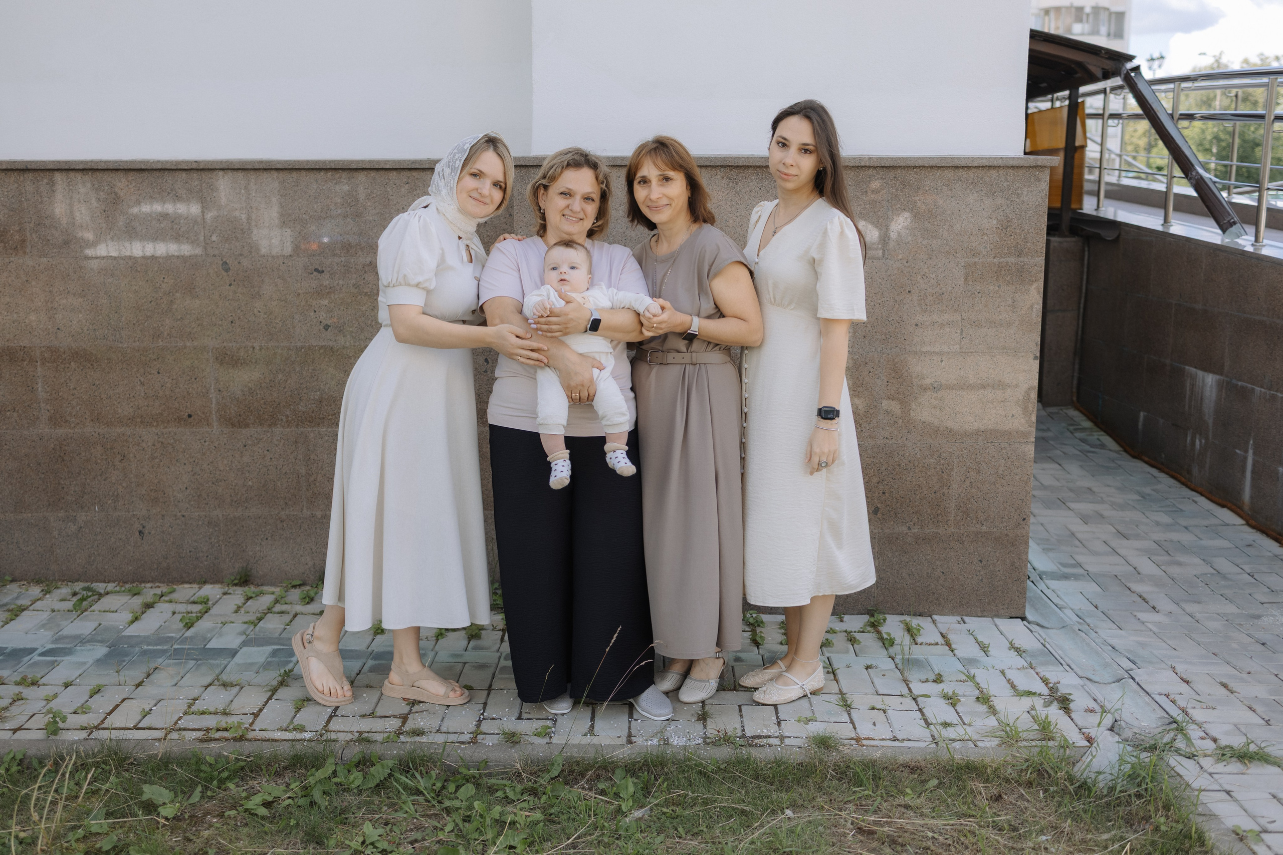 Таинство Крещения Саши. Фотограф новорождённых Newborn Москва