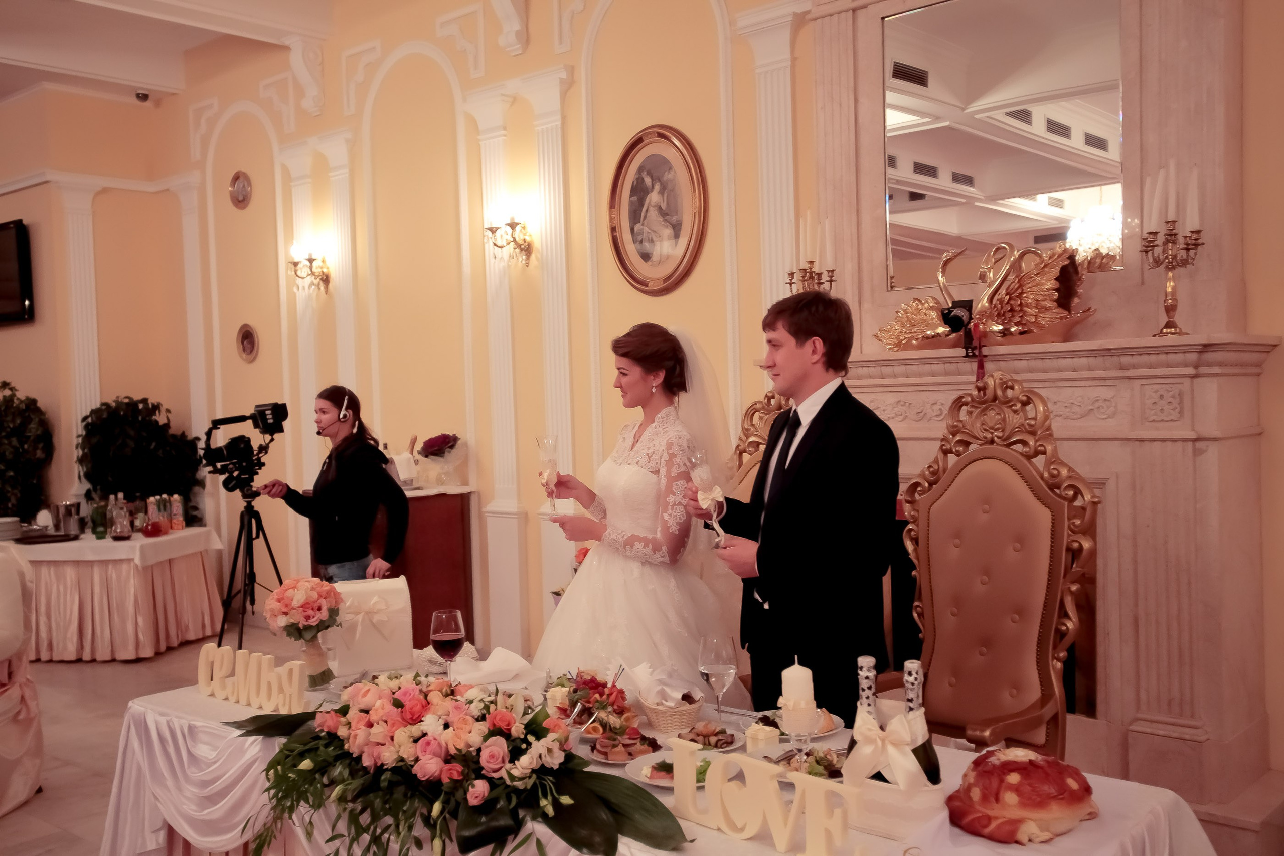 Банкет/Banquet. Максим Матвийченко и Виктория Басова профессионалы своего дела