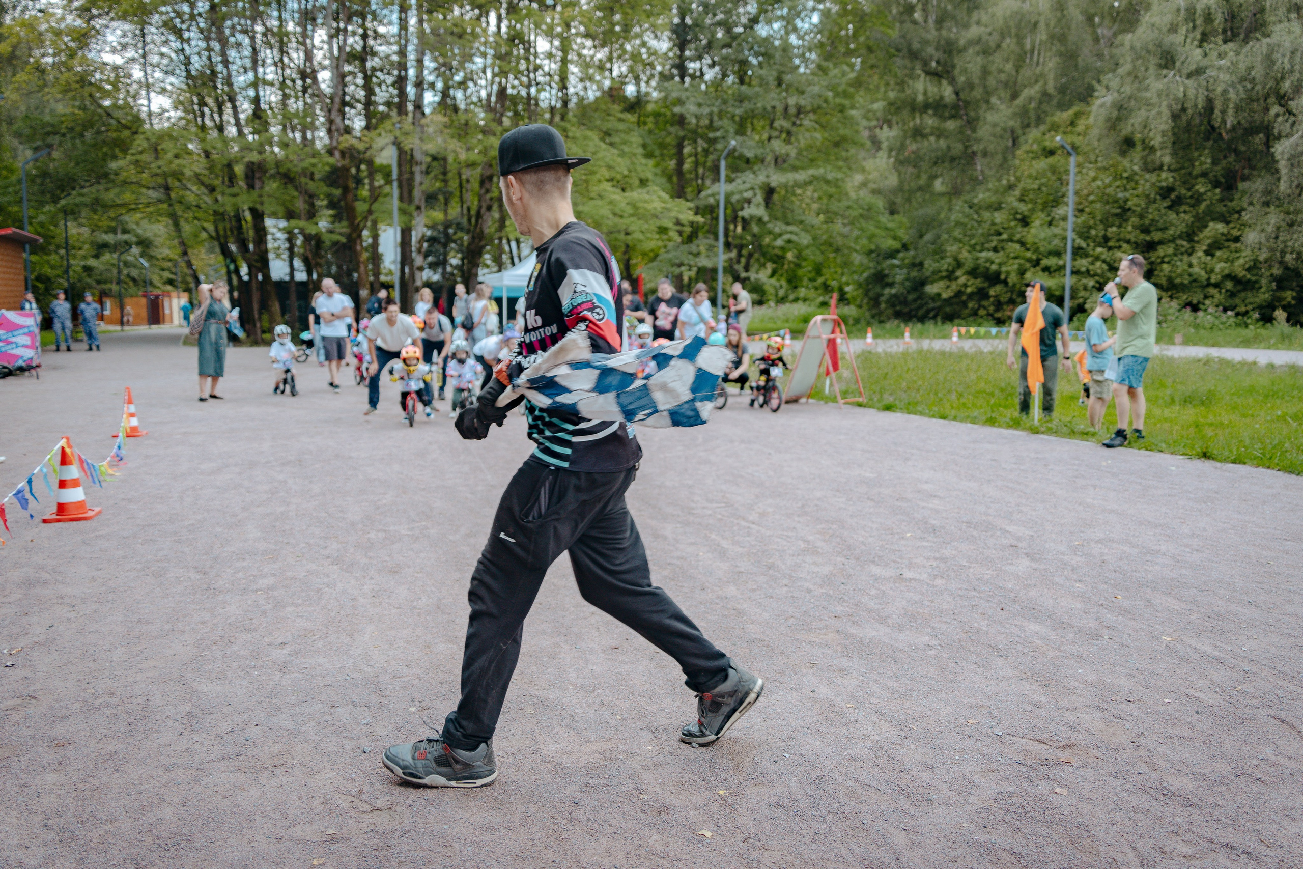Бего- и ВелоГонка 10.08.2024. Портретный и семейный фотограф в Москве/Видное