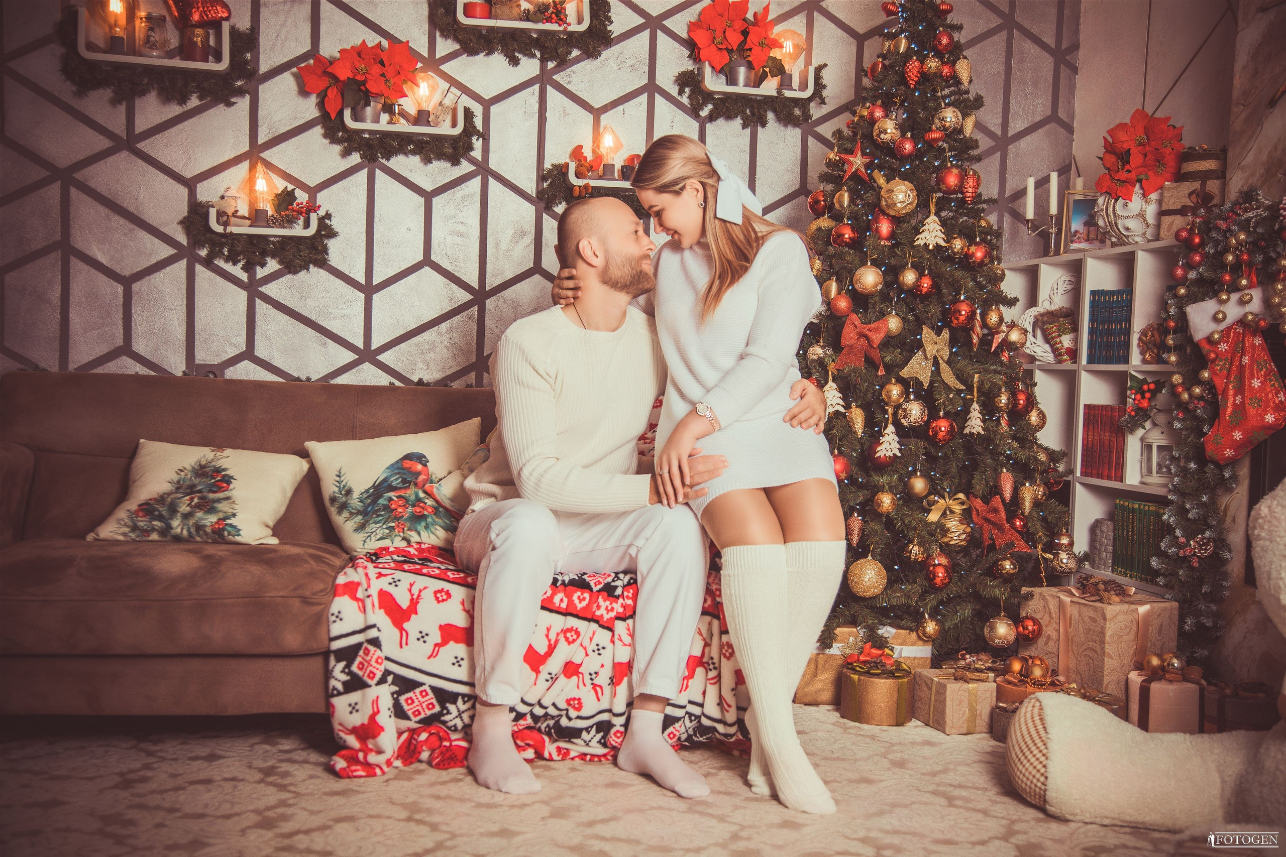 Юбилей в фотографиях: Десять лет вместе. Интерьерная фотостудия FOTOGEN г. Краснодар