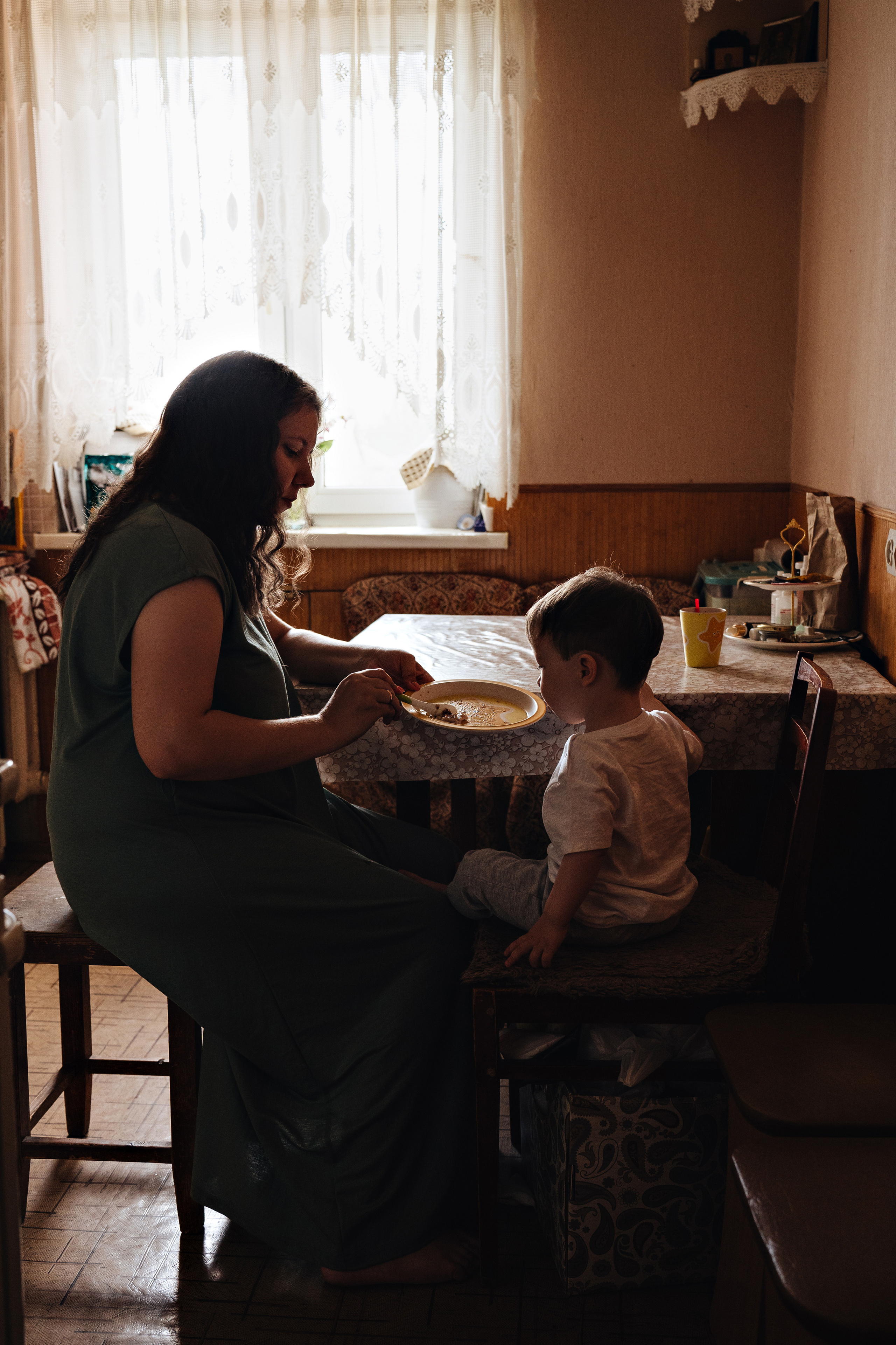 Домашняя фотосессия на кухне