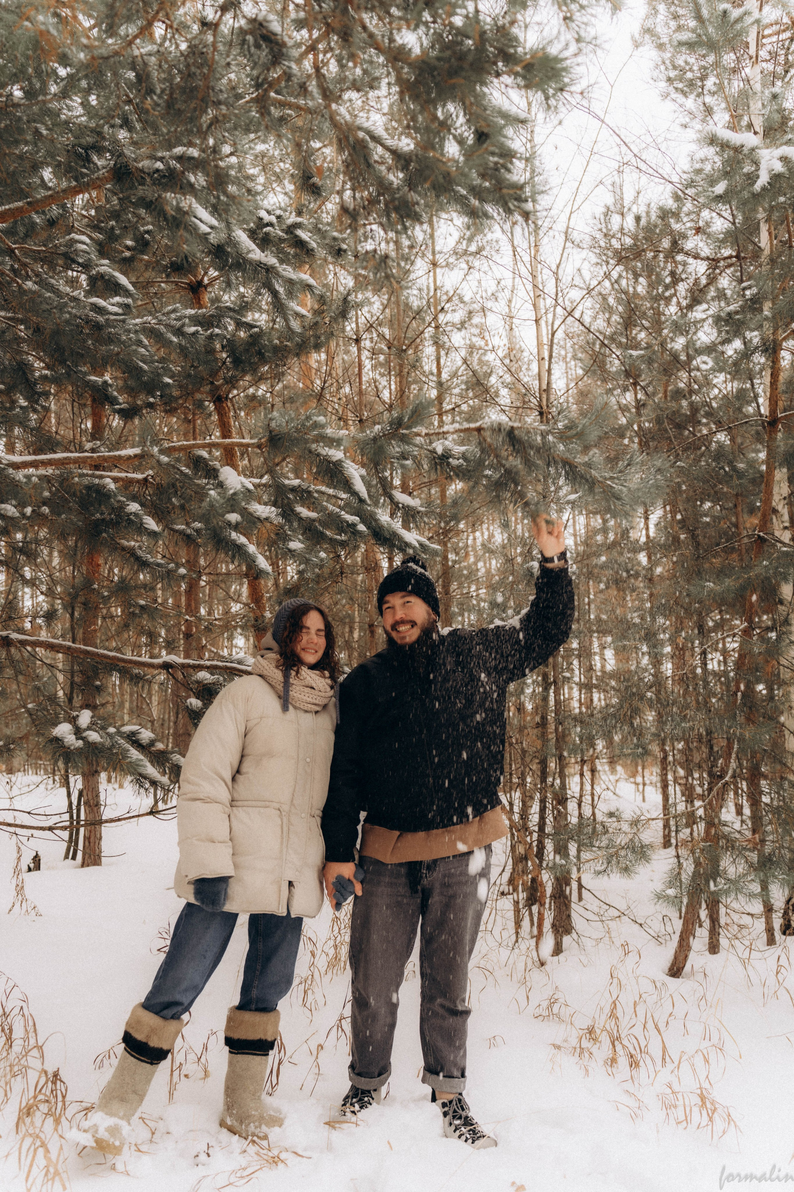 Романтичный снегопад. Алиса Никитцова | Фотограф в Казани