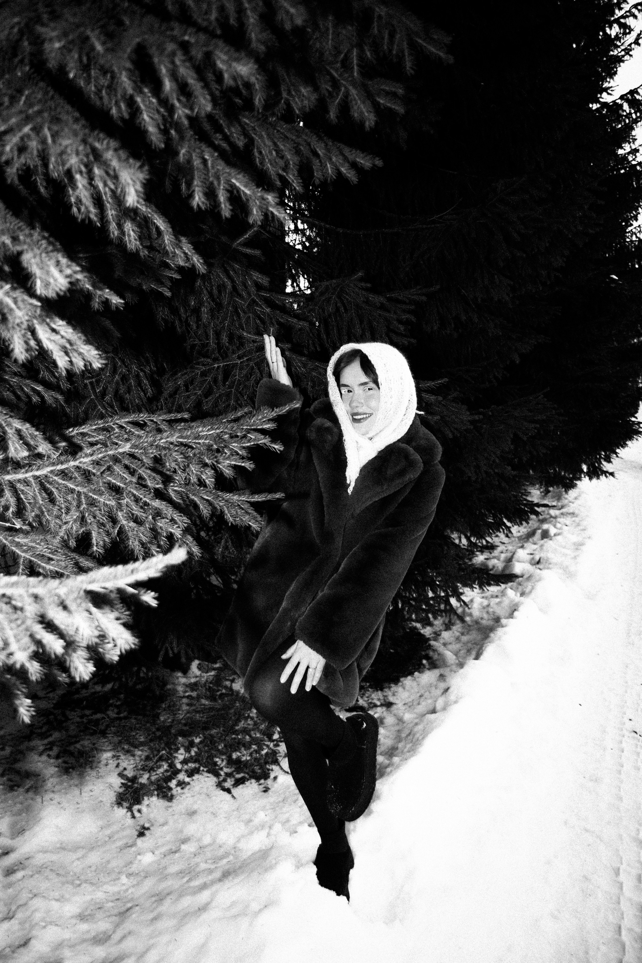 Полина | Зимняя съемка