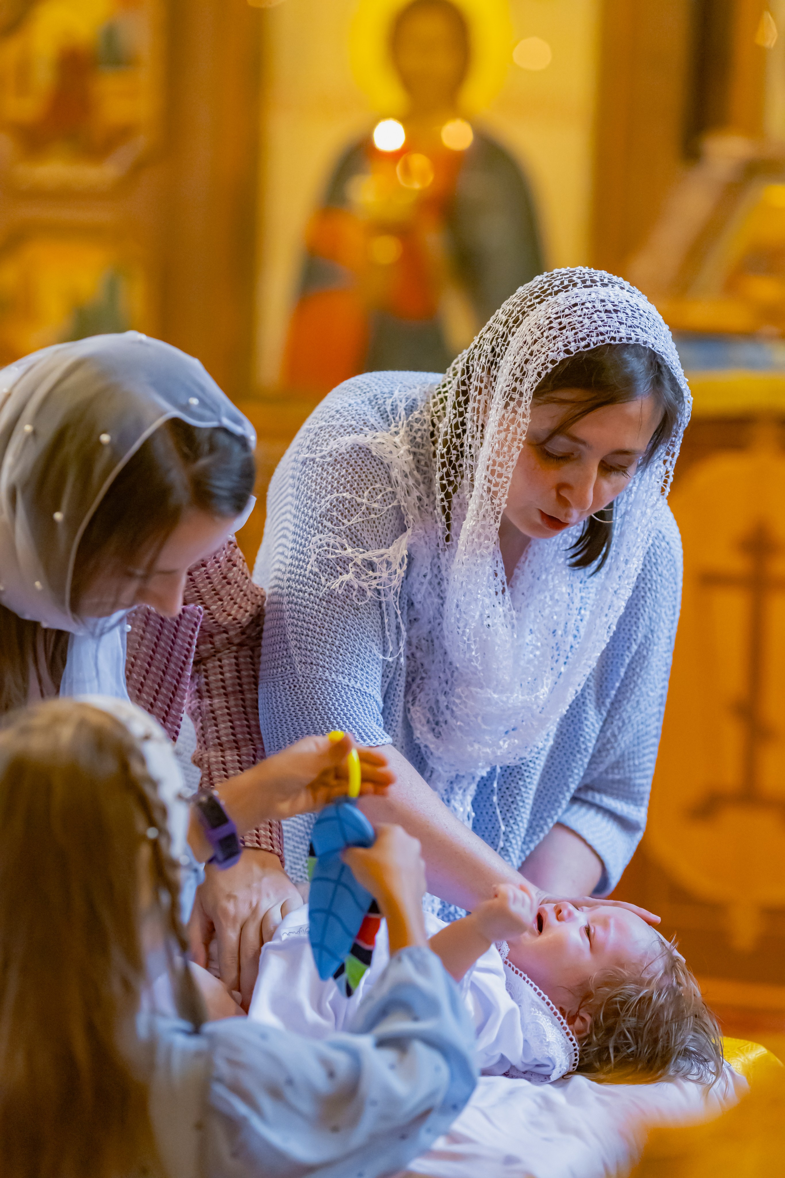 Крещение Полины «Храм святителя Филарета». Детский и семейный фотограф Евгения Вахнеева Москва Зеленоград