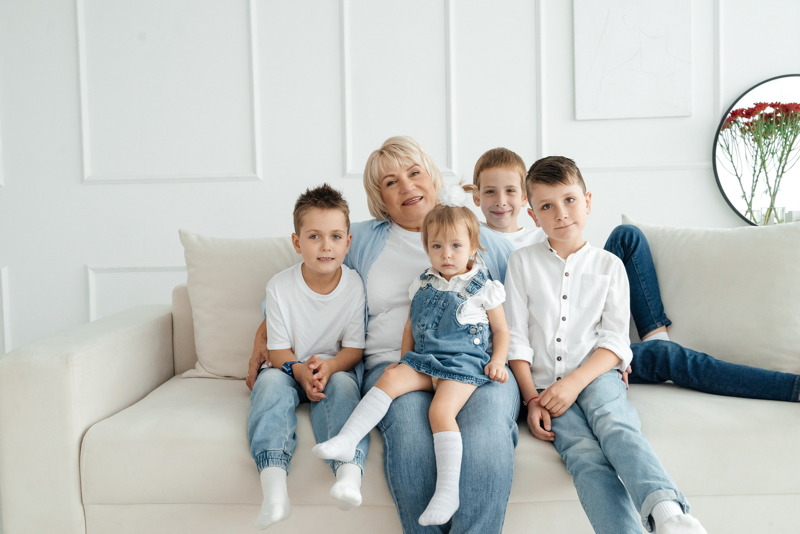 Съёмка большой семьи. Семейный фотограф в Минске Дарья Дреко