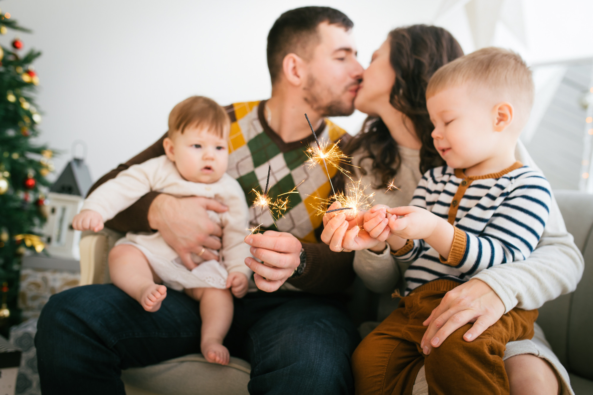 Новогодние фото дни. Фотограф новорожденных Екатеринбург