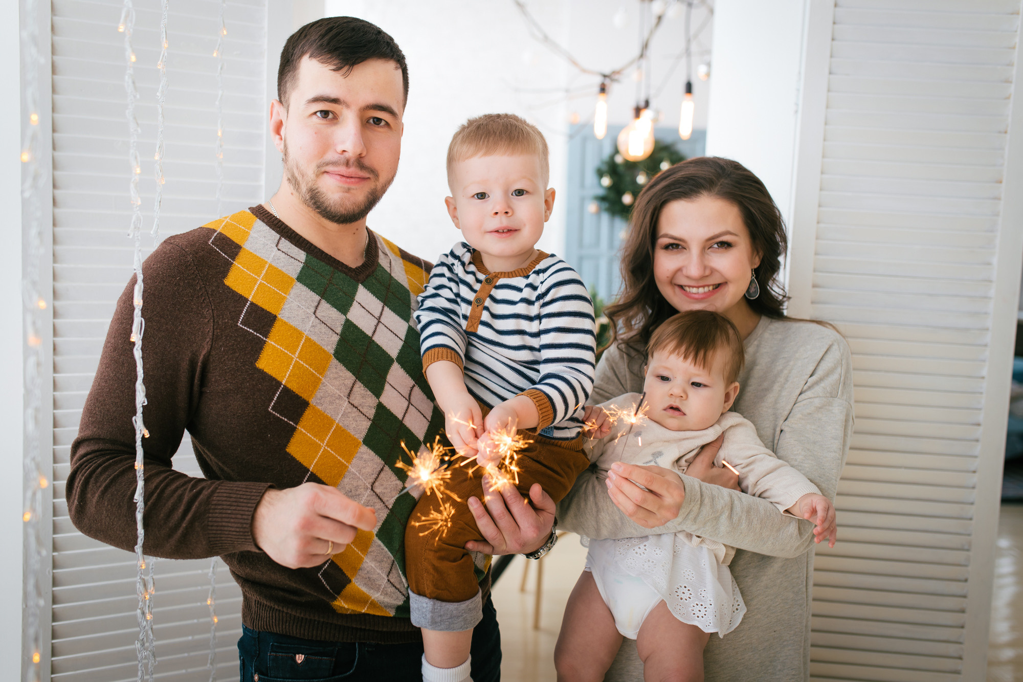 Новогодние фото дни. Фотограф новорожденных Екатеринбург