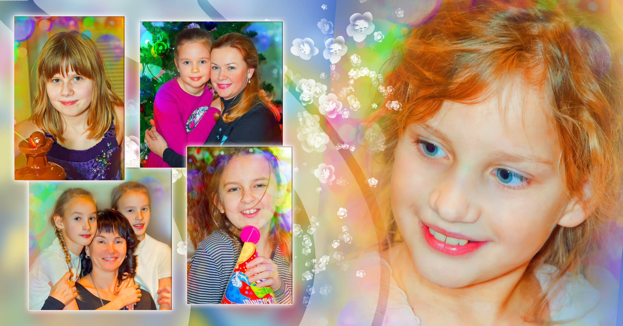 Фотокнига Полина 9 лет. Skazka.wfolio.pro