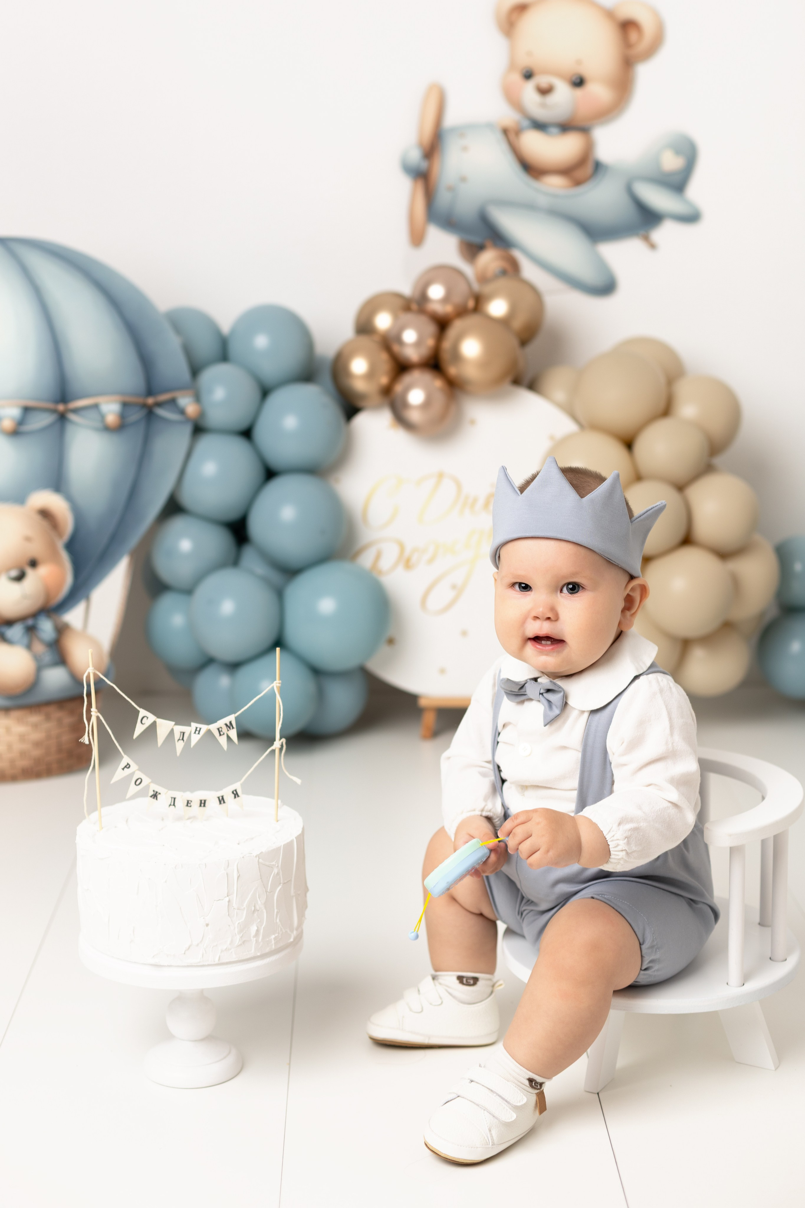 Фотосессия к первому дню рождения. Фотограф новорожденных, детский фотограф в г. Оренбурге Екатерина Козлова