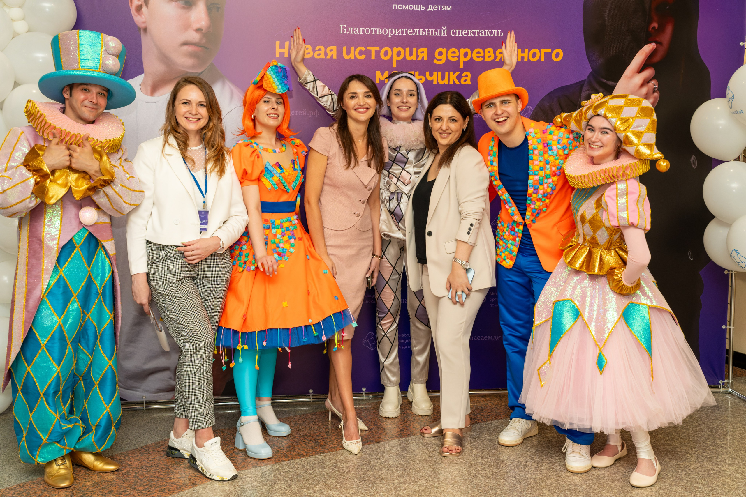 Съёмка благотворительного спектакля «Новая история деревянного мальчика». «Студия DRONAVT`s» — видеосъёмка и фотография г. Москва