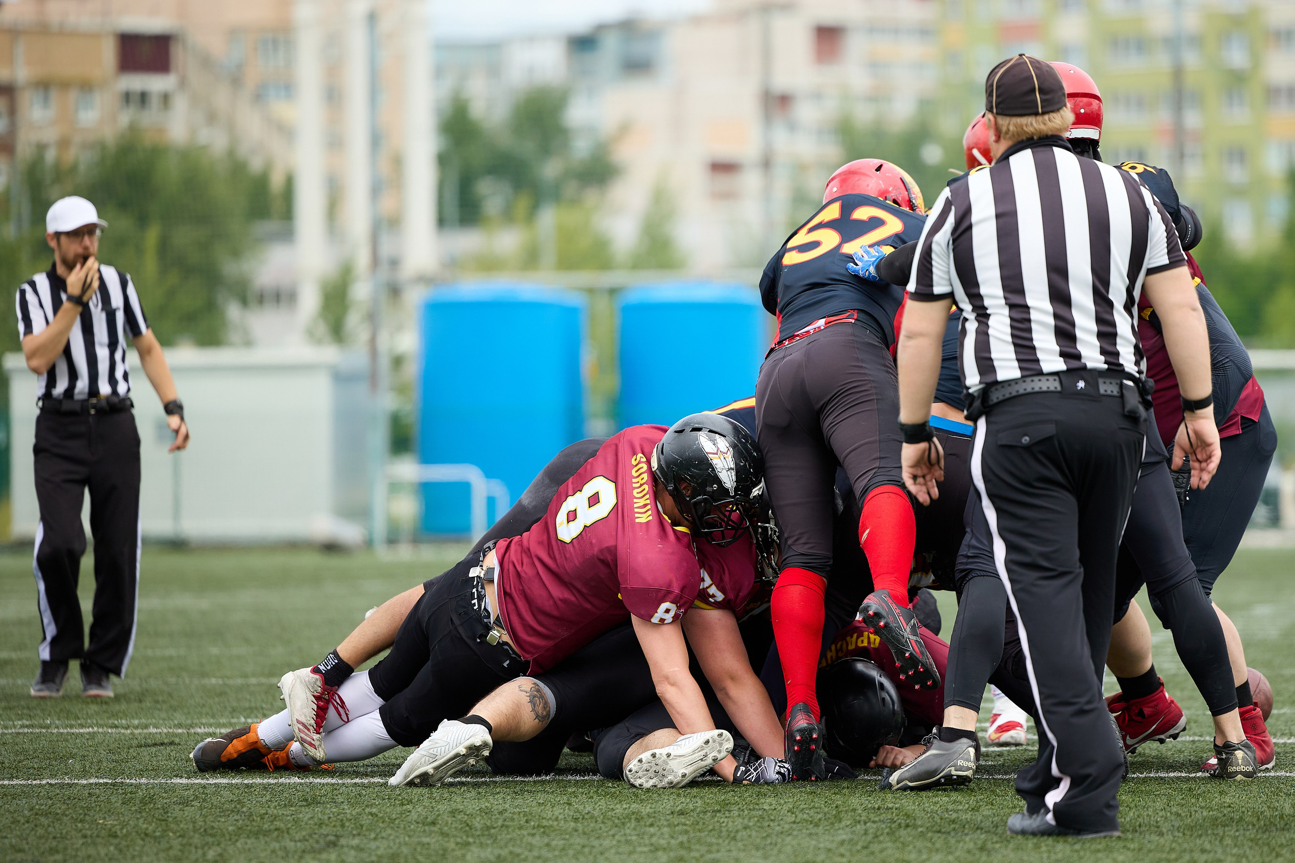 Американский футбол. Апачи — Фениксы. Светлана Родионова — фотограф спортивный и не только