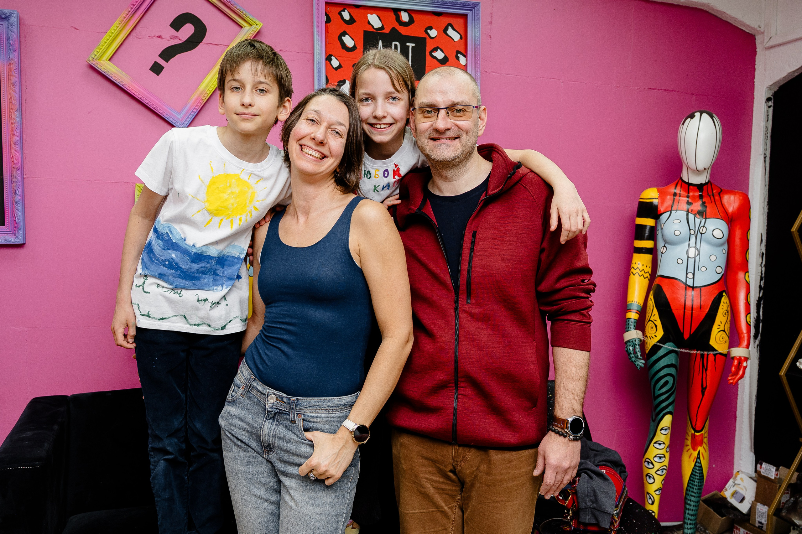 Детский День рождения. Мк роспись футболок. Alice_insomnia