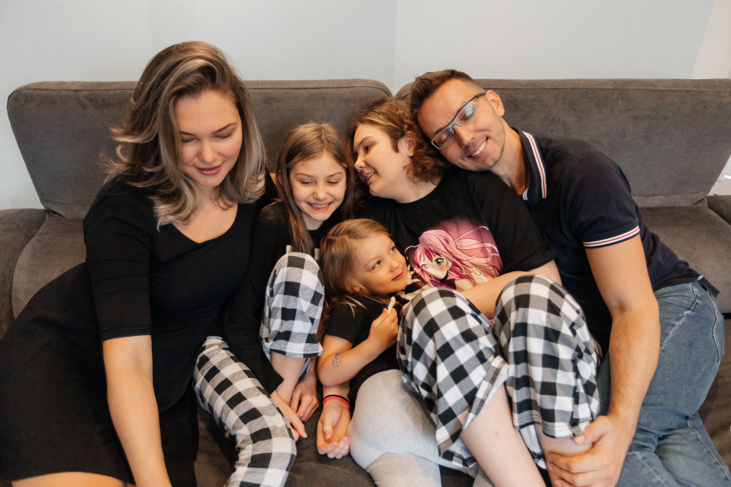 Игорь, Лера, Миля, Ксюша и Аня. Фотограф Таганрог Любимая Надя