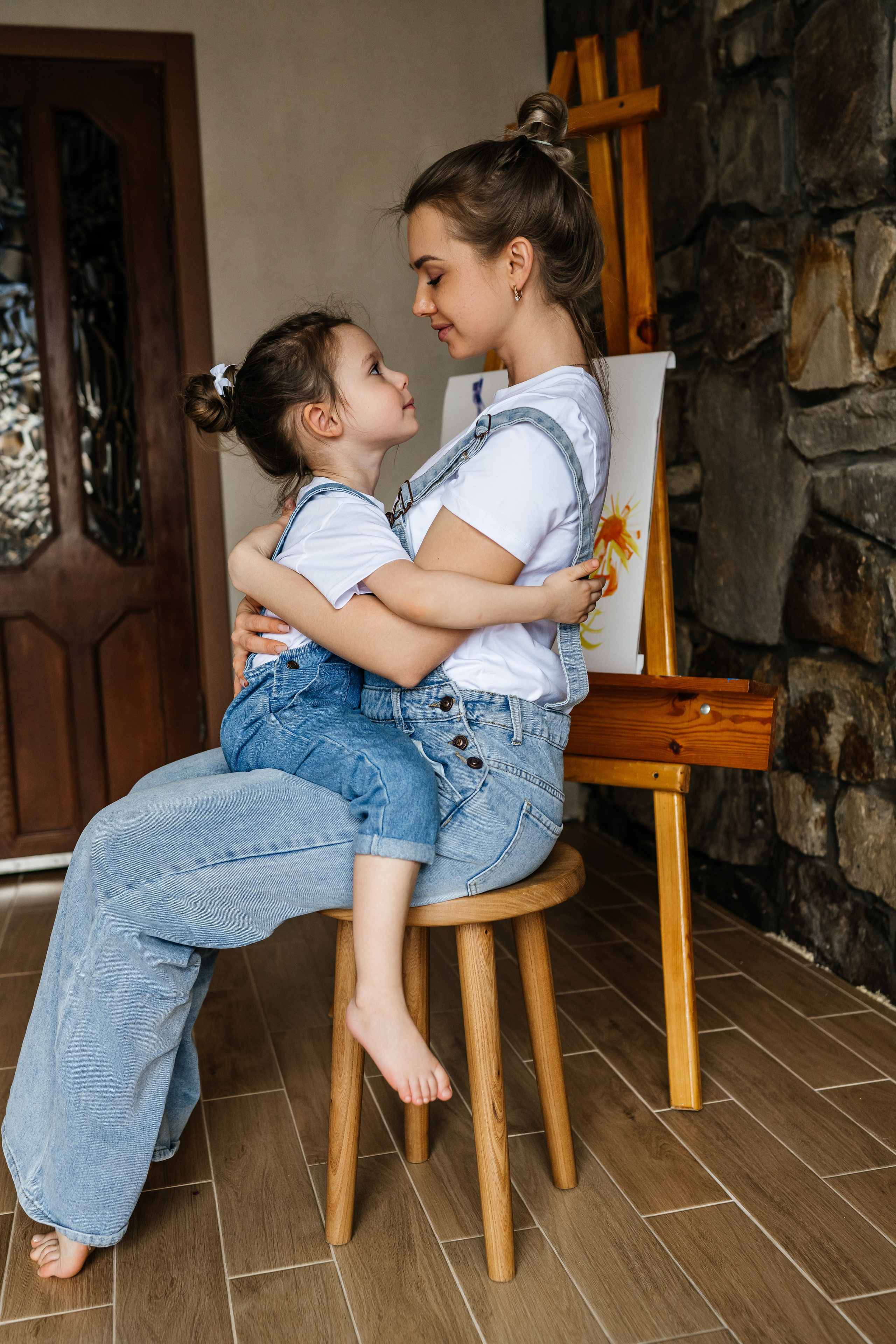 Мама с дочкой у меня в студии. Фотограф в Каменске-Шахтинском Ольга Сагал