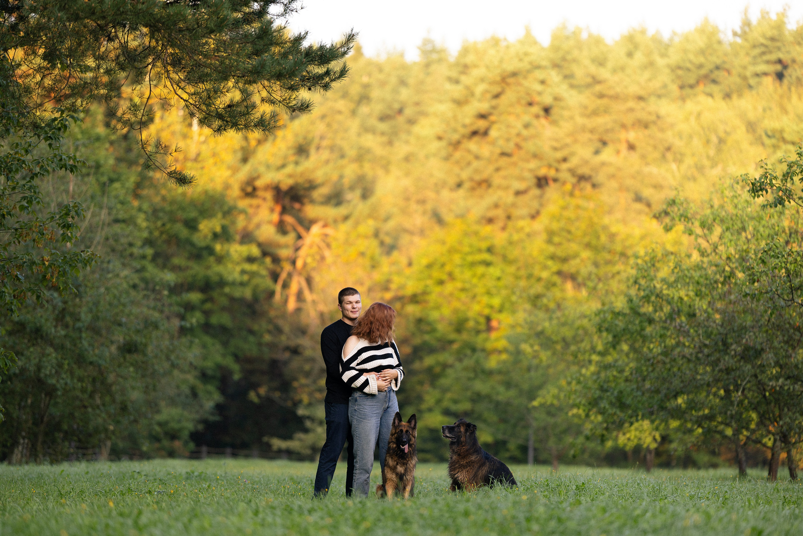 Алена, Матвей, Фанни и Фрея. Фотограф и видеограф анималист Аганина Дарья