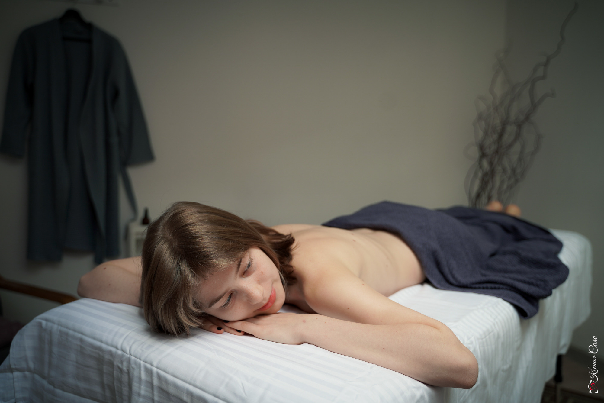 Контент съёмка для массажного кабинета. Фотограф Ксения Соло