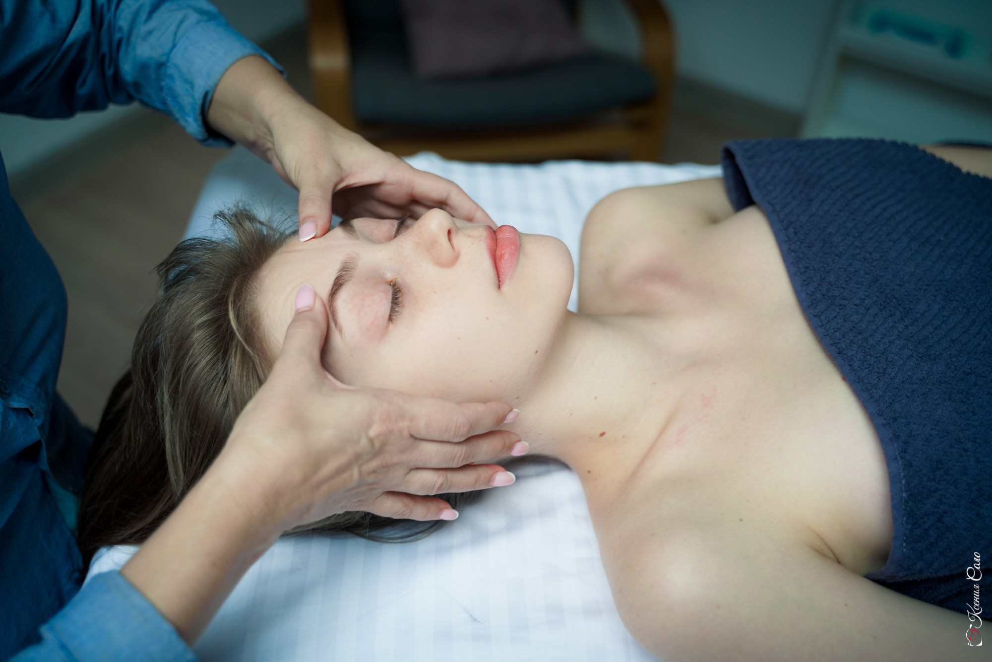 Контент съёмка для массажного кабинета. Фотограф Ксения Соло