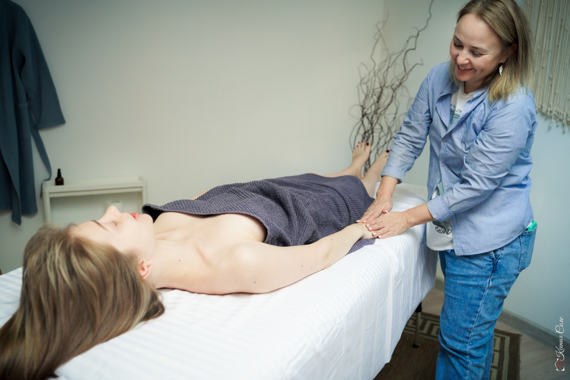 Контент съёмка для массажного кабинета. Фотограф Ксения Соло