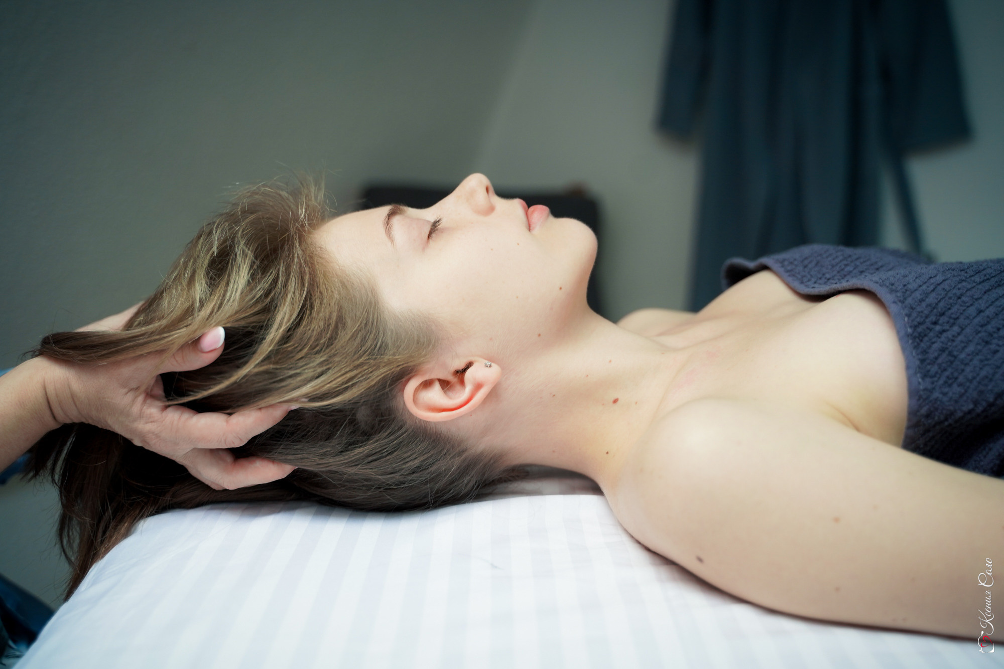 Контент съёмка для массажного кабинета. Фотограф Ксения Соло