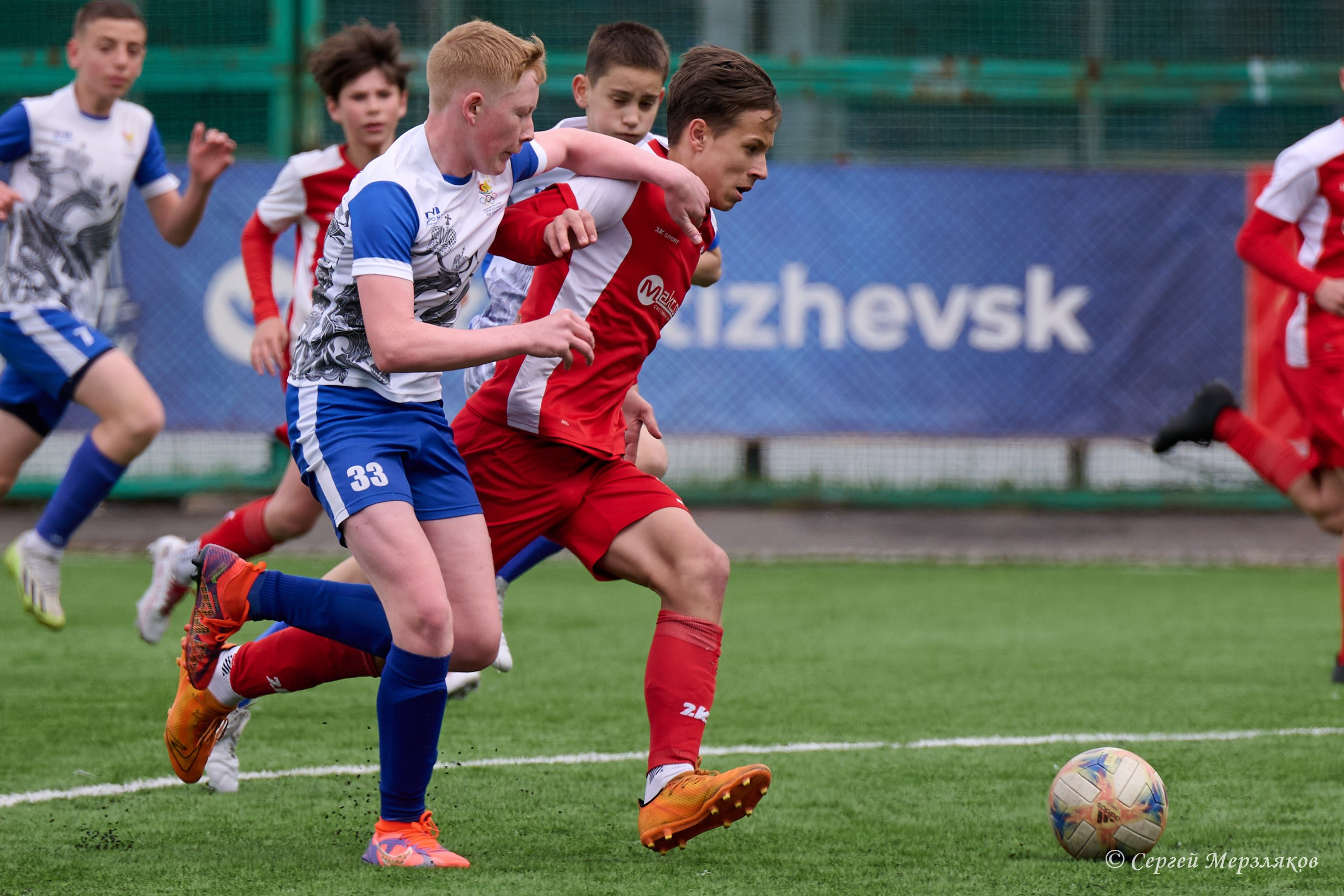 Футбол. Кубок РФС среди юношеских команд клубов ФНЛ «Приволжье». Спортивный репортажный фотограф в Ижевске Сергей Мерзляков