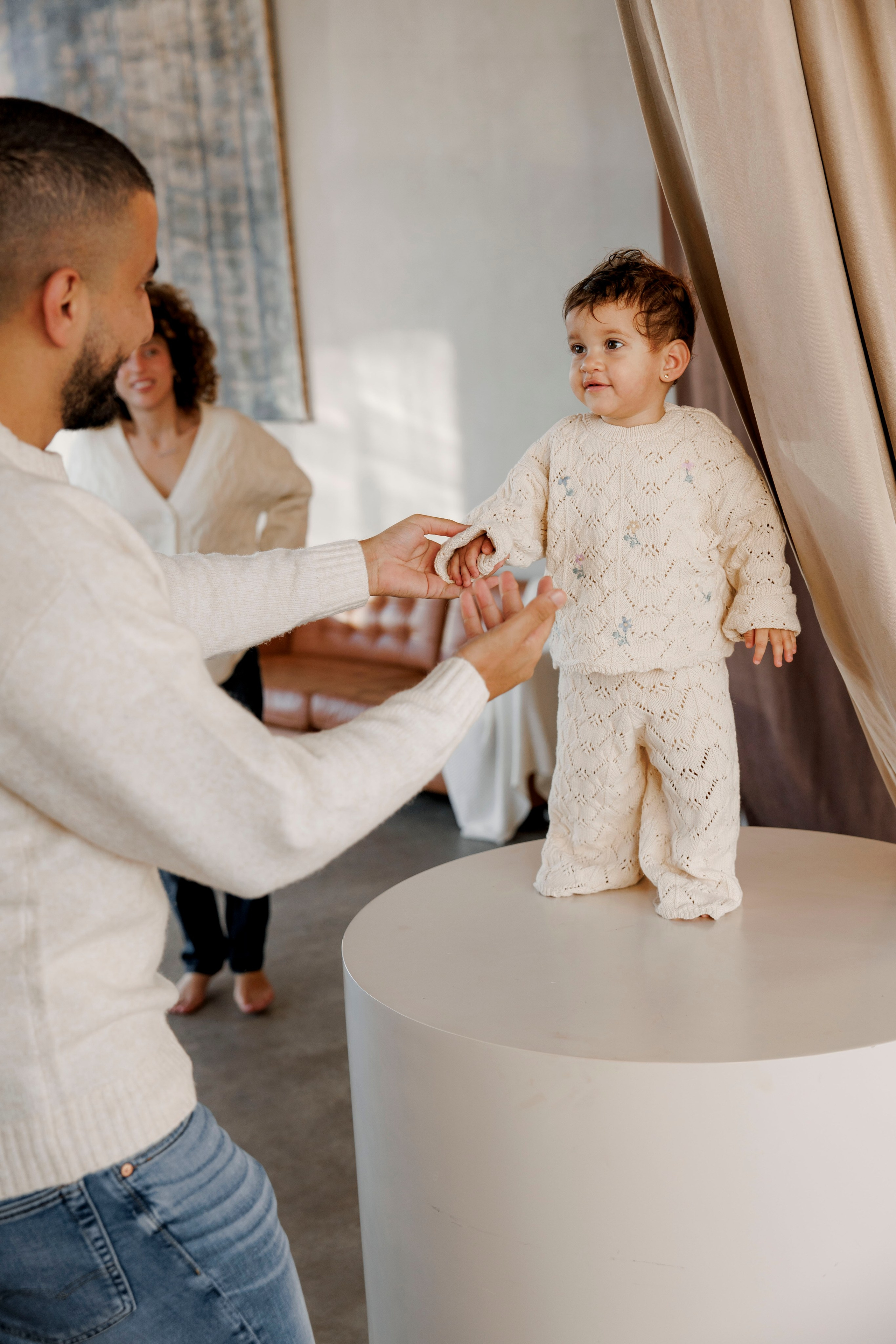 One year old inside the studio (Tel Aviv). Главная