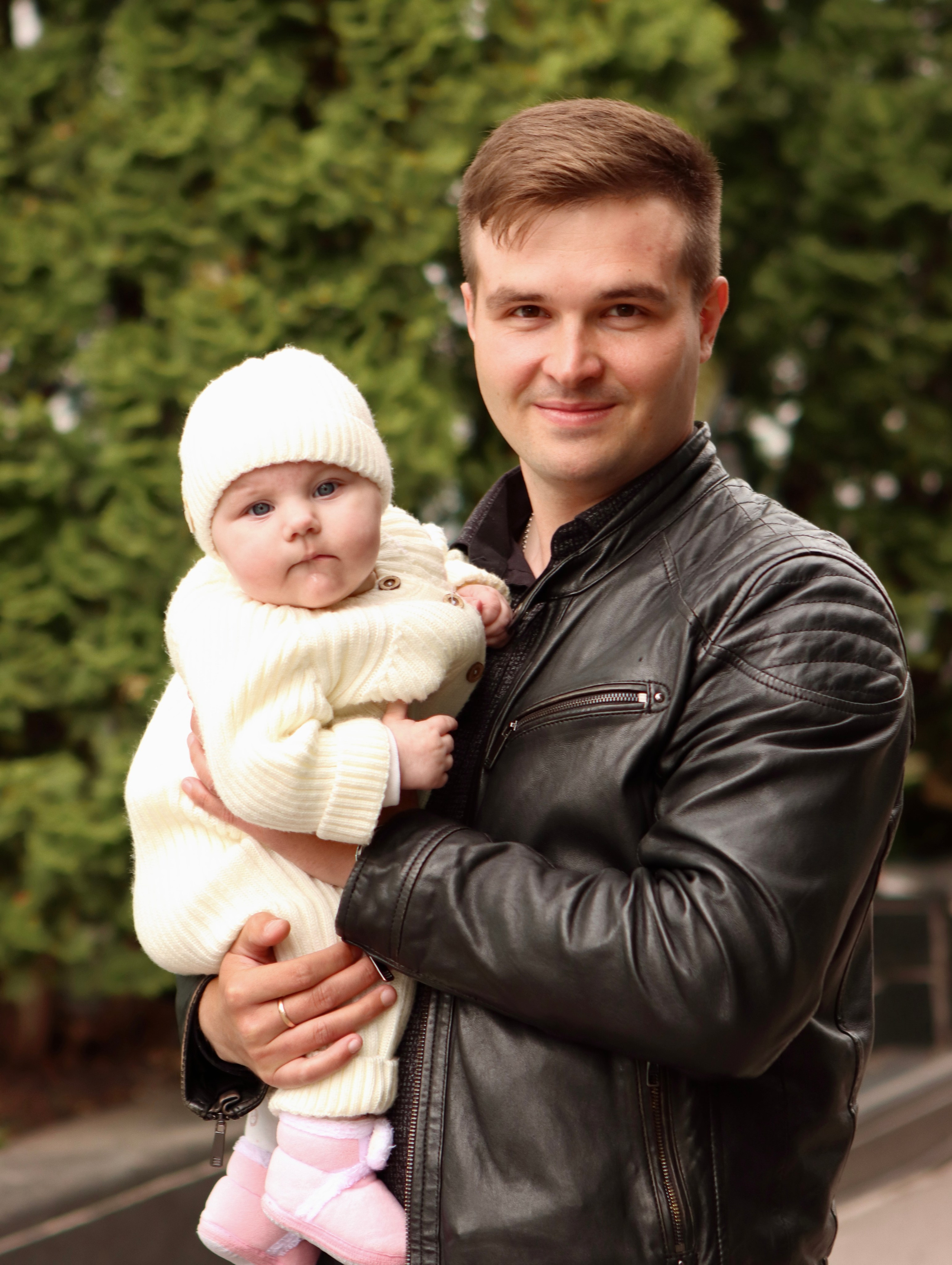 Анастасия и Вадим — крещение Виктории. Фотограф в Курске Смирнов Евгений