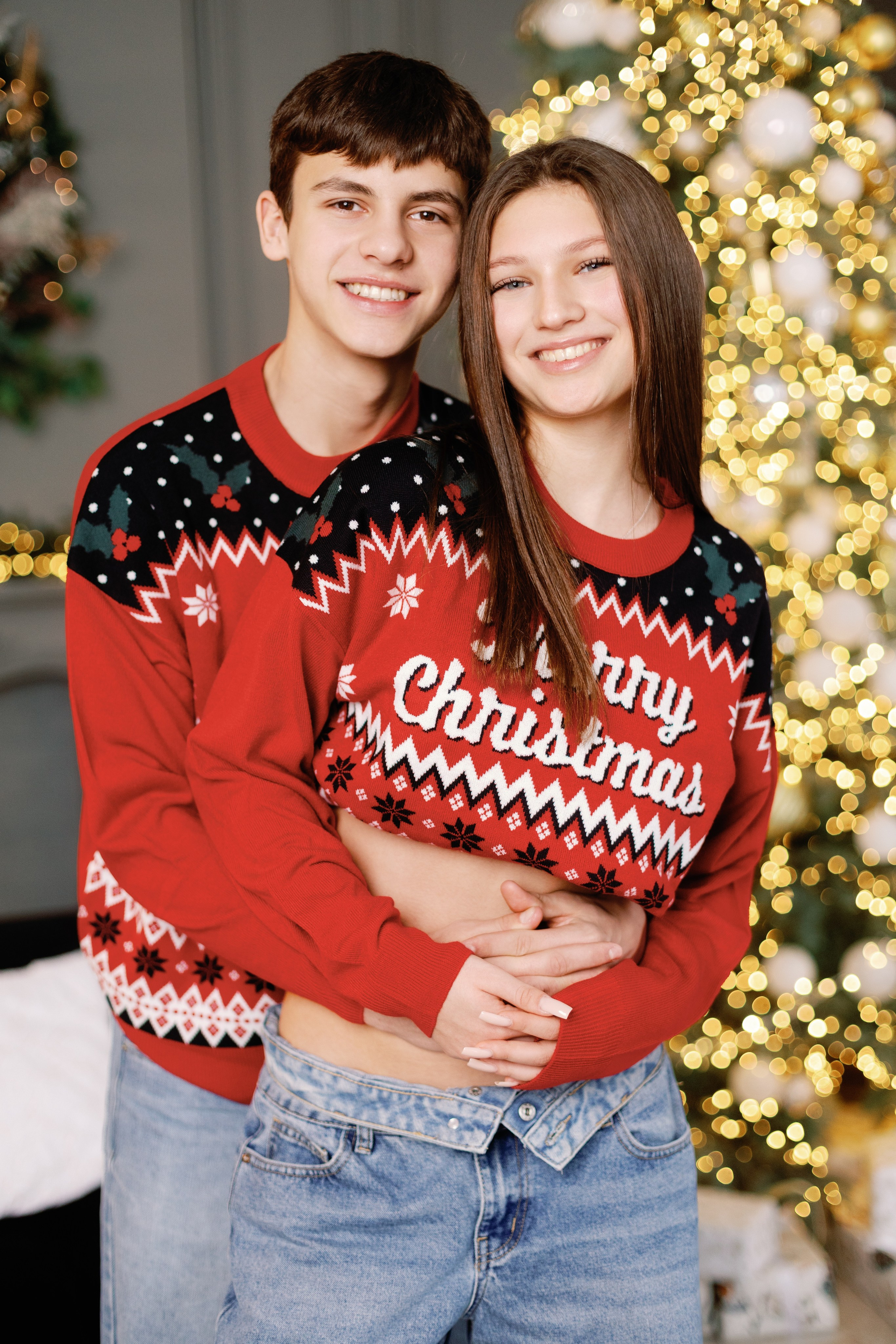 Новогодняя фотосессия в Ростове в фотостудии