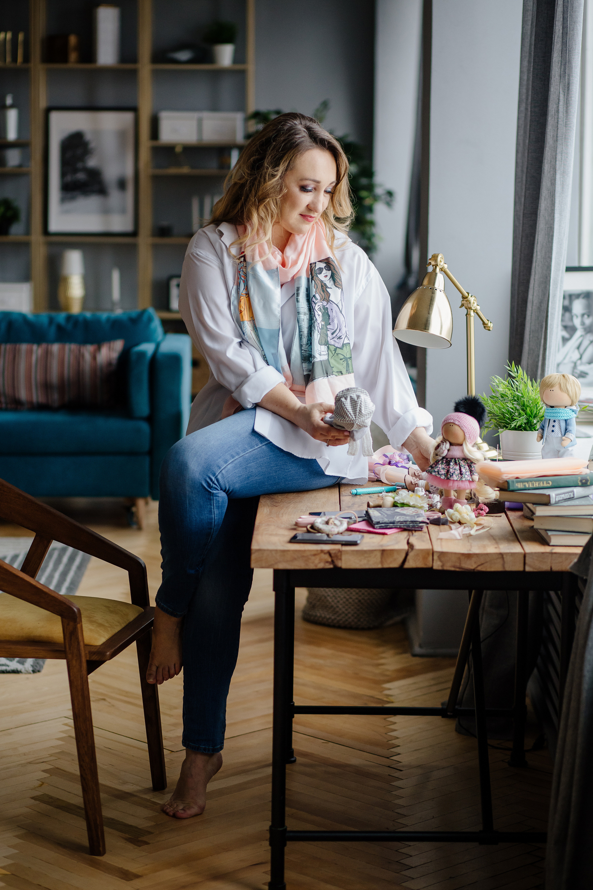 Светлана, дизайнер кукол. Свадебный и семейный фотограф Екатерина Иванова