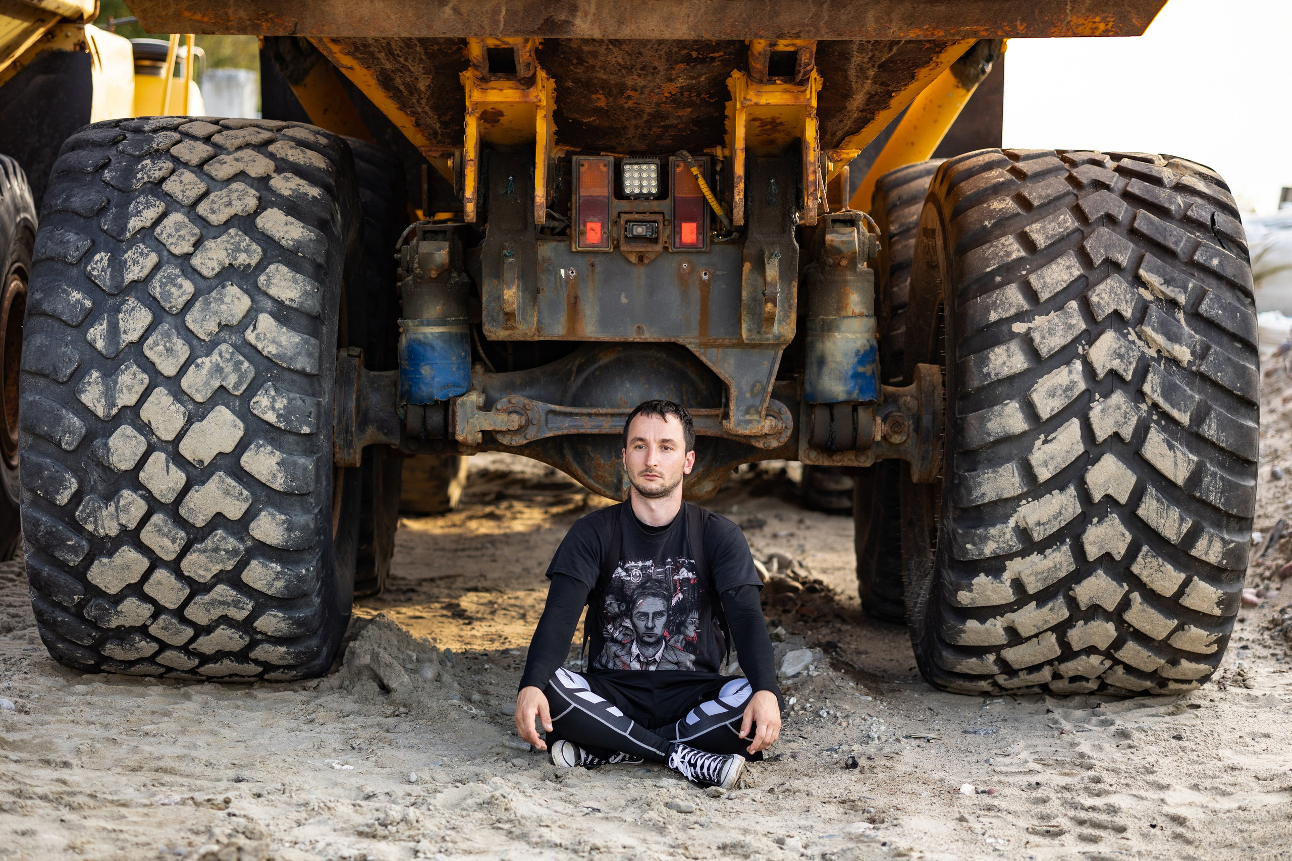 Фото с самосвалом VOLVO