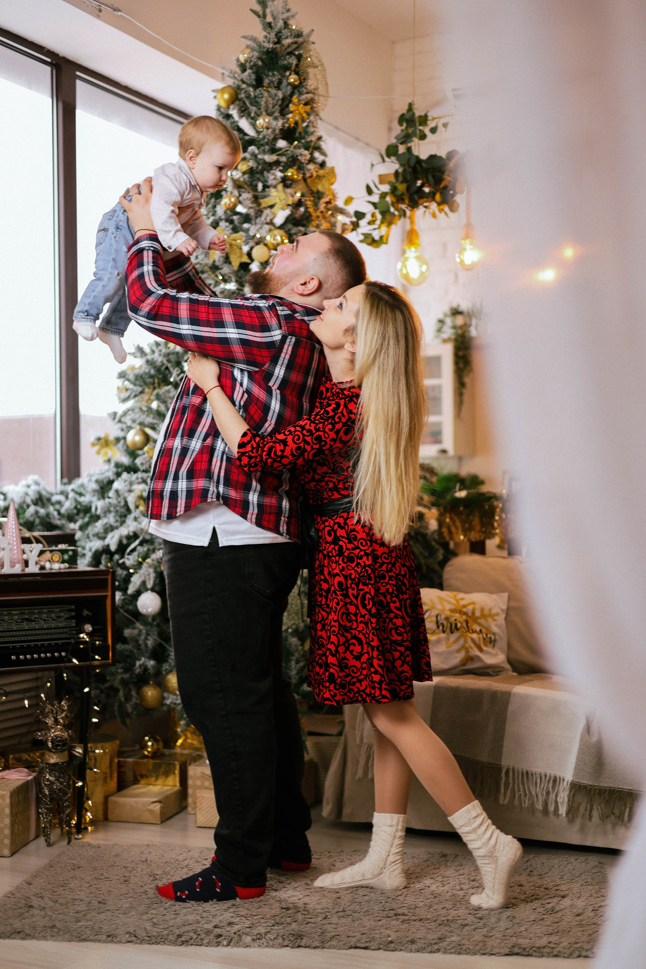 Новогодняя история «Валентина и ее семья». Фотограф в Москве Анастасия Калинина