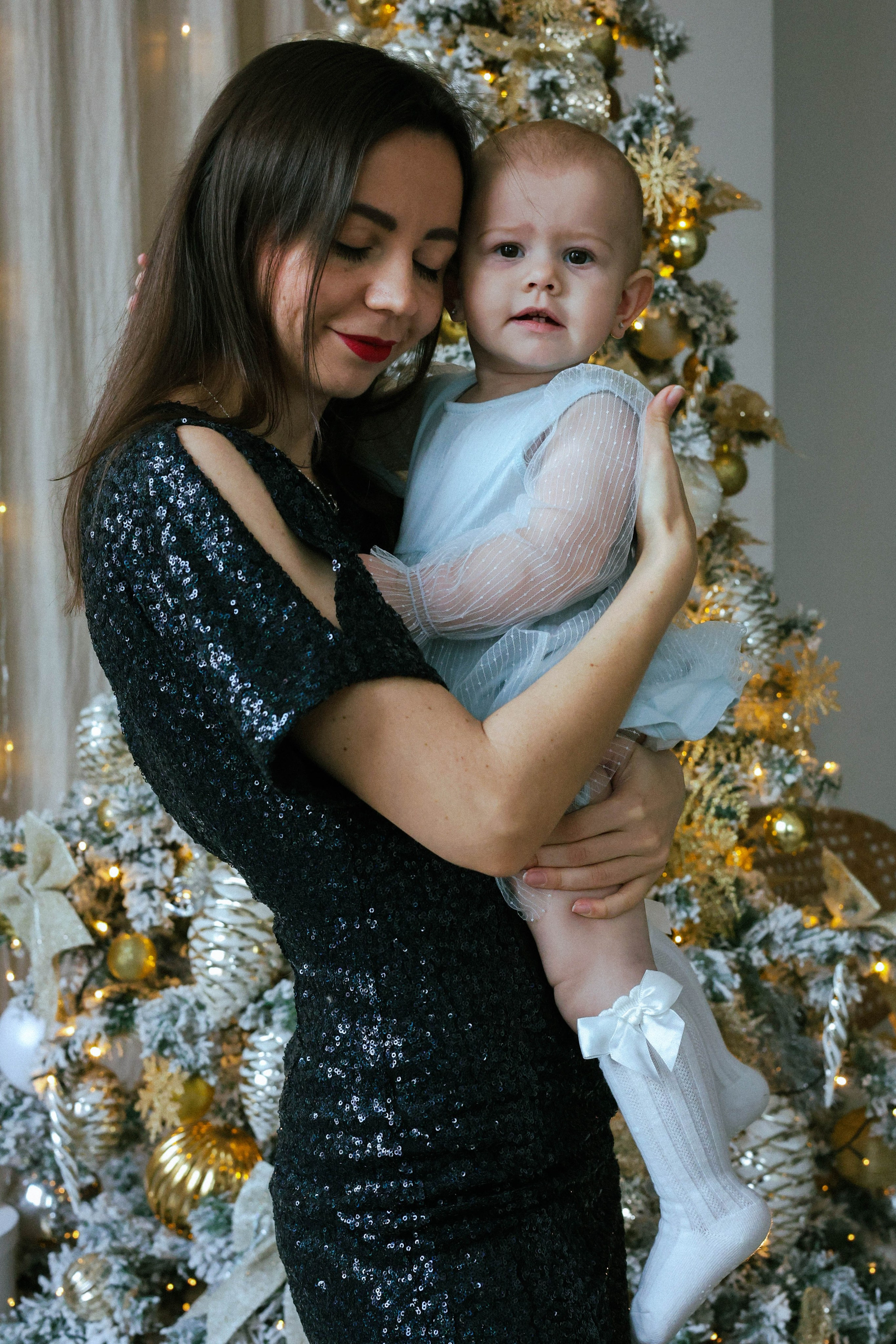 Новогодняя история «Ирина и ее семья». Фотограф в Москве Анастасия Калинина