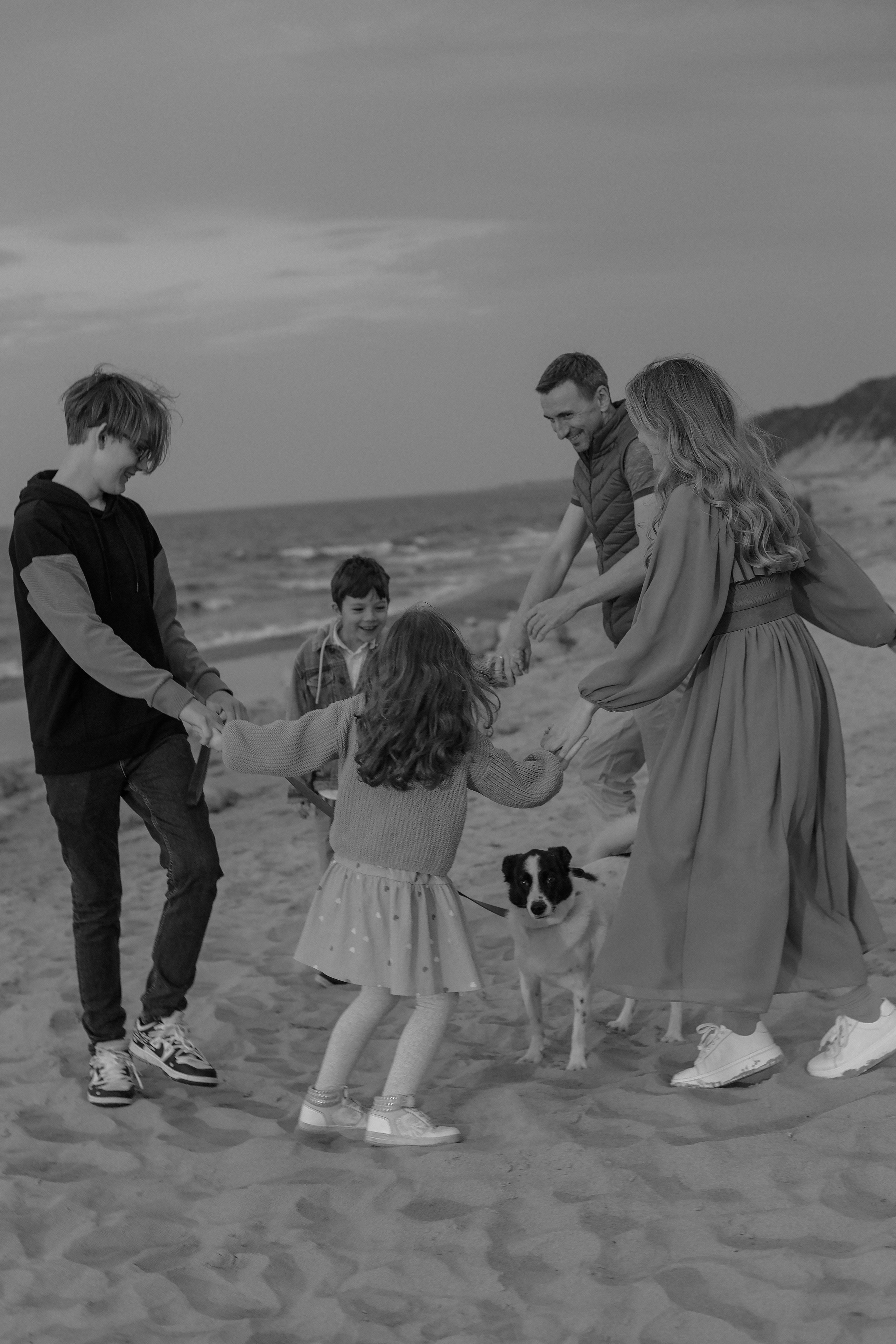 Елена, Дима, Леша, Саша, Маша и Бим. Филинская. Фотограф в Калининграде Решетникова Алина