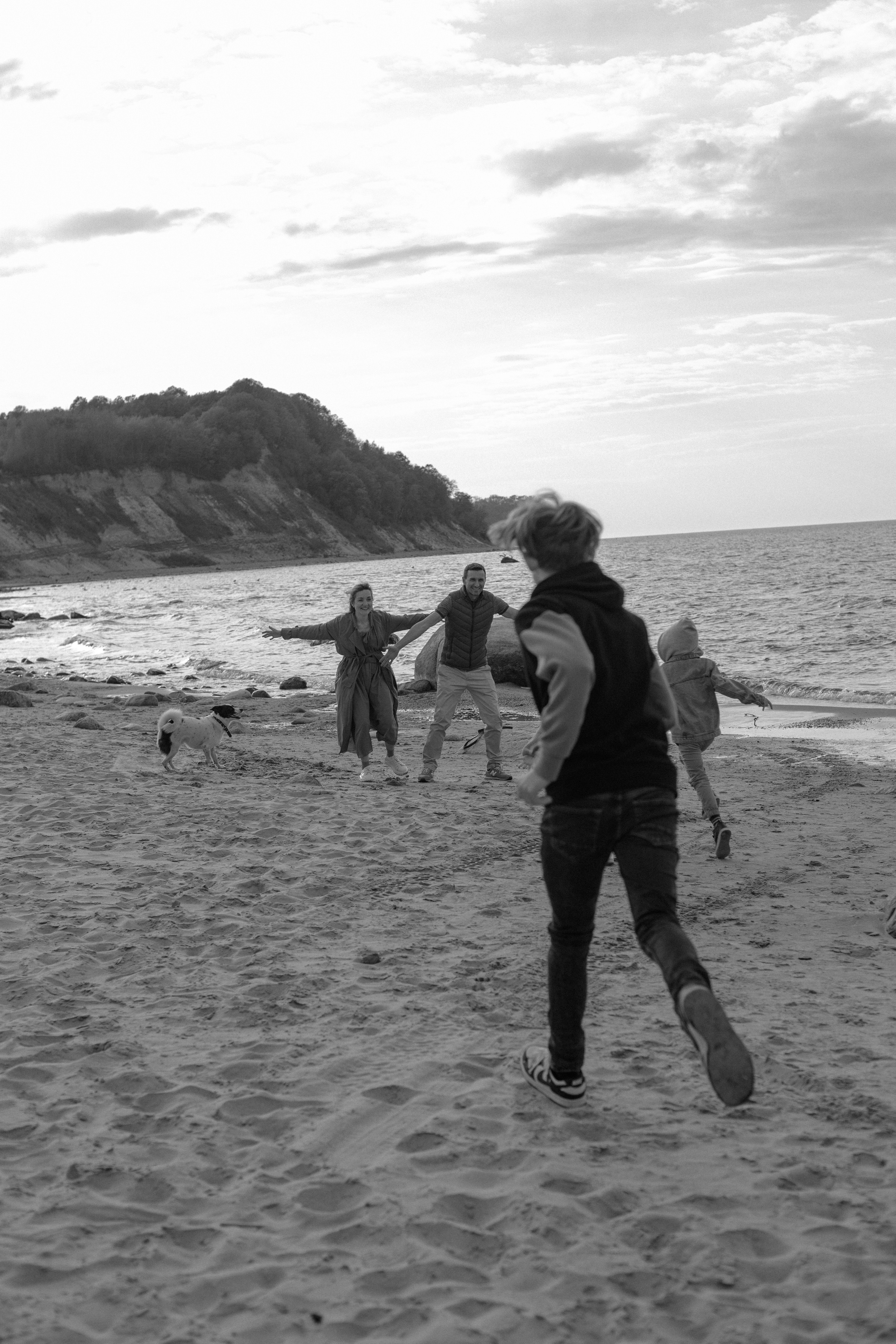 Елена, Дима, Леша, Саша, Маша и Бим. Филинская. Фотограф в Калининграде Решетникова Алина