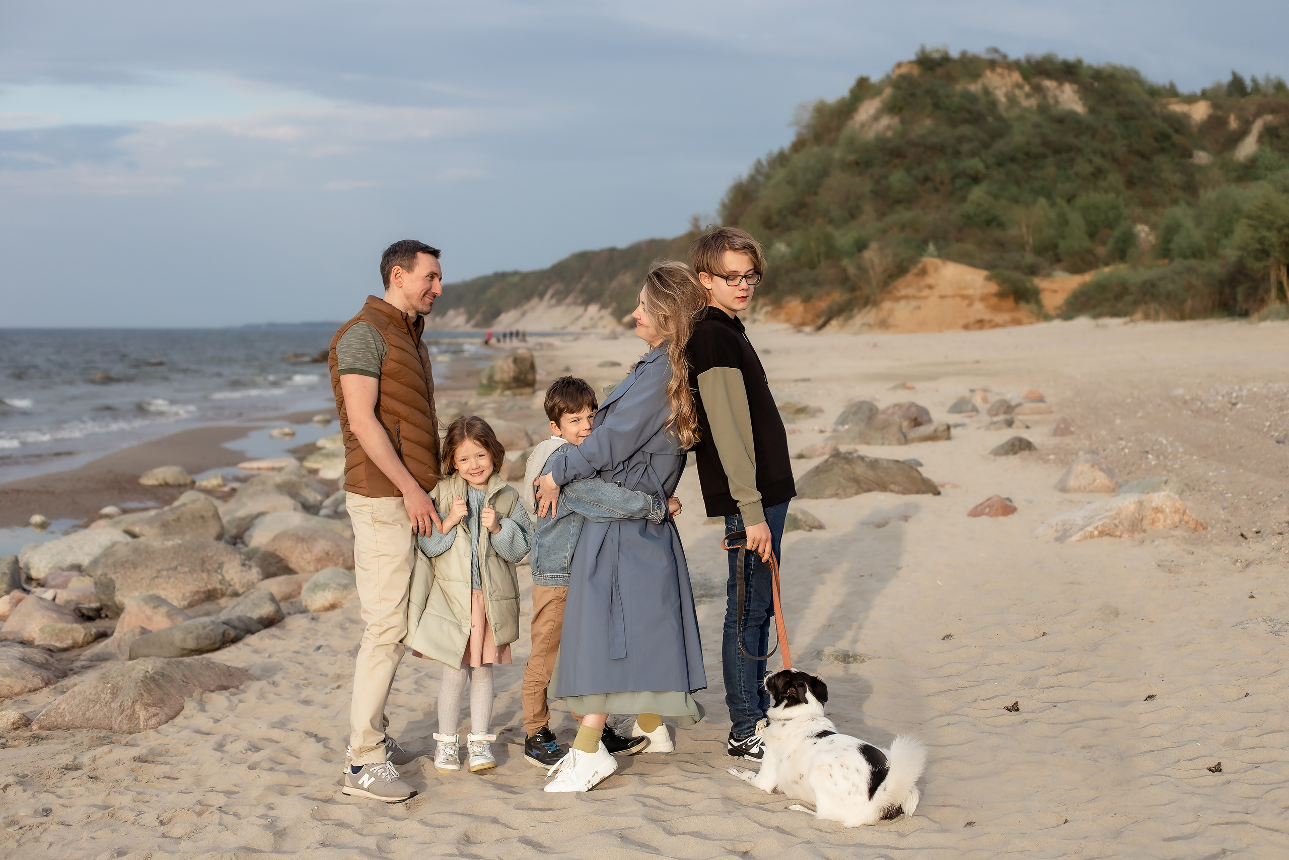 Елена, Дима, Леша, Саша, Маша и Бим. Филинская. Фотограф в Калининграде Решетникова Алина