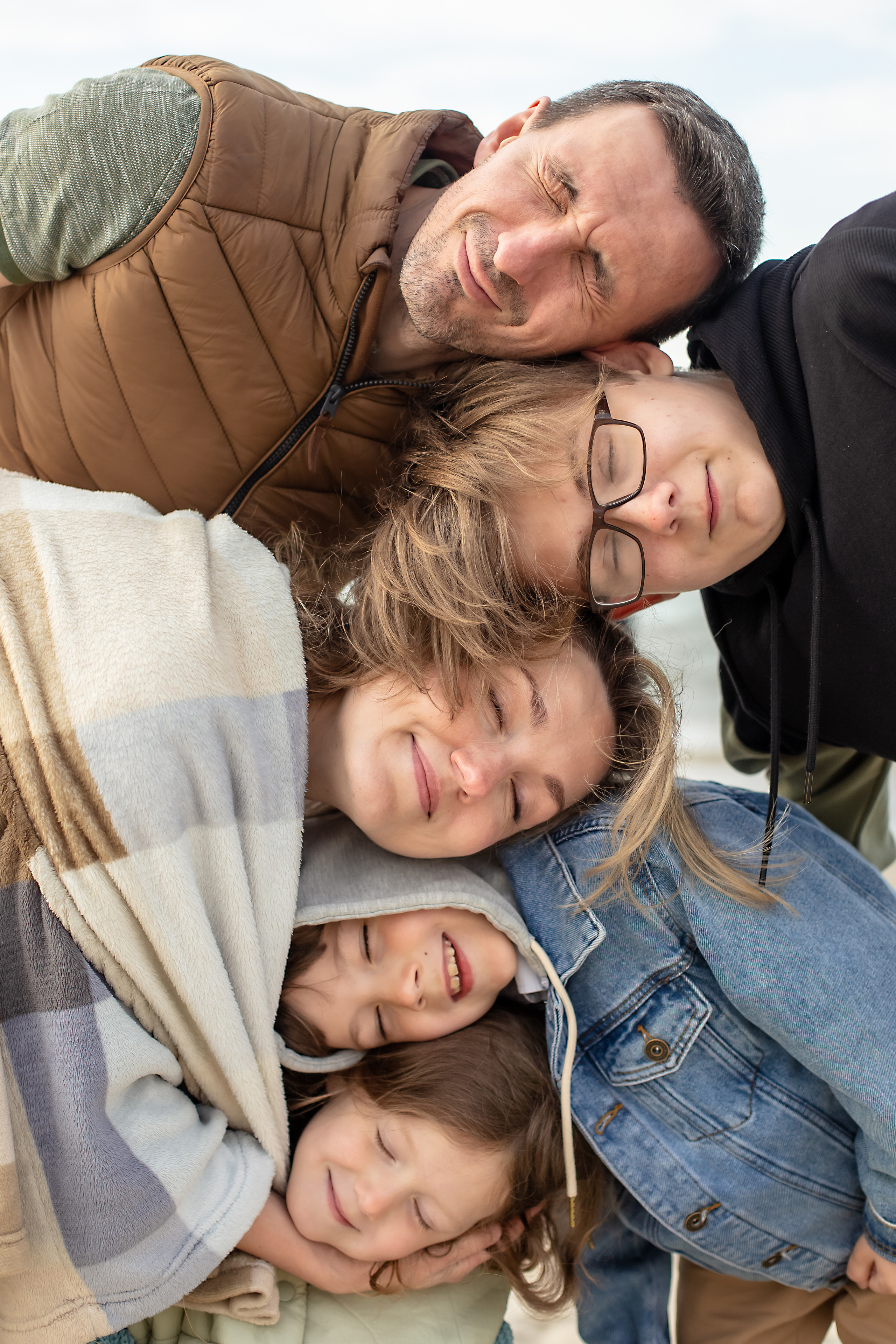 Елена, Дима, Леша, Саша, Маша и Бим. Филинская. Фотограф в Калининграде Решетникова Алина