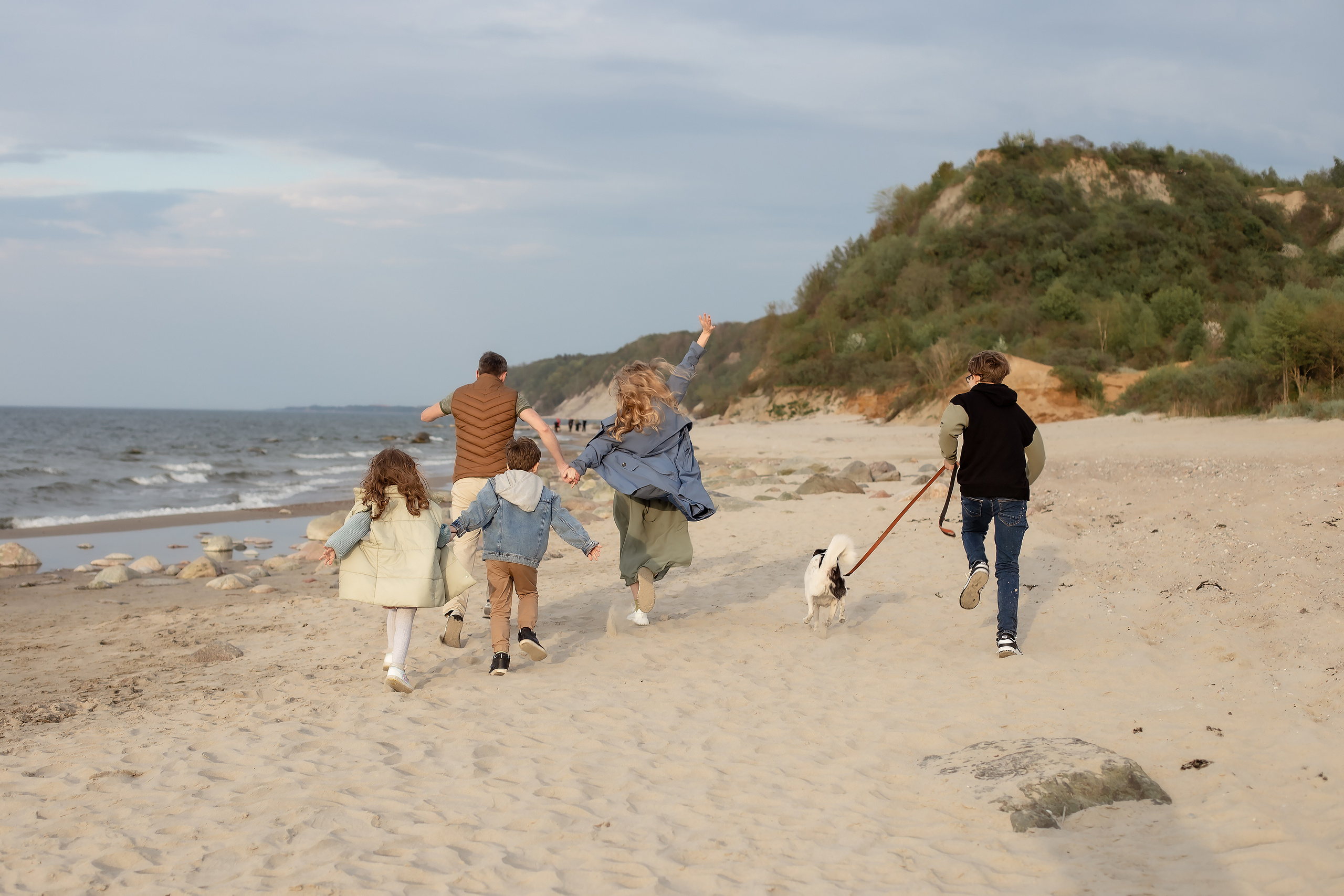 Елена, Дима, Леша, Саша, Маша и Бим. Филинская. Фотограф в Калининграде Решетникова Алина