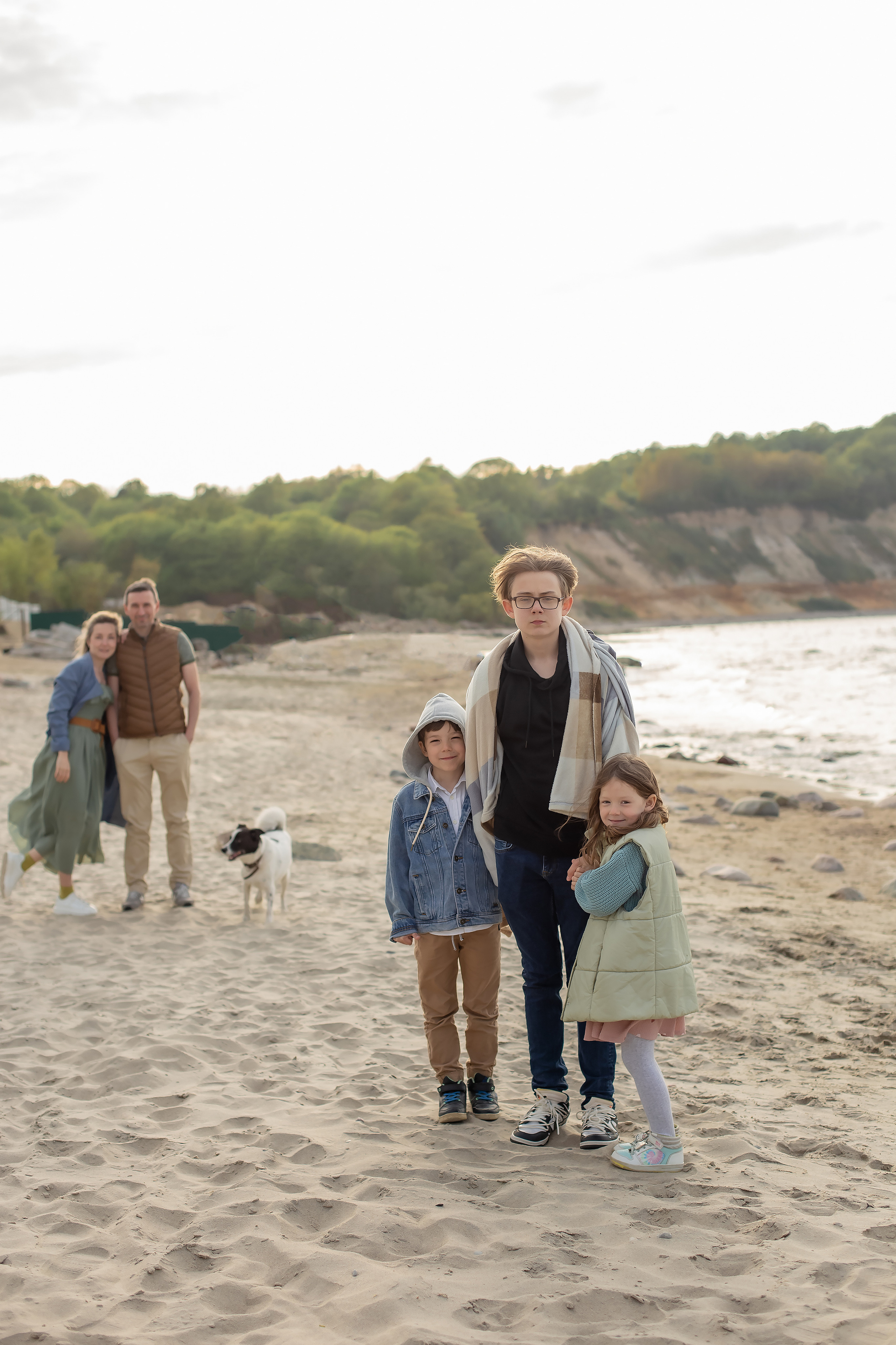 Елена, Дима, Леша, Саша, Маша и Бим. Филинская. Фотограф в Калининграде Решетникова Алина