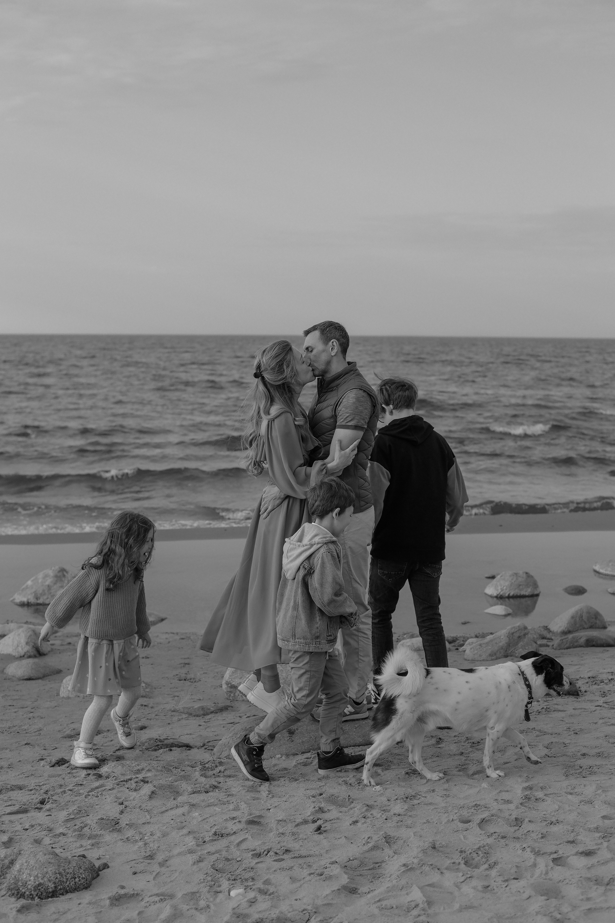 Елена, Дима, Леша, Саша, Маша и Бим. Филинская. Фотограф в Калининграде Решетникова Алина