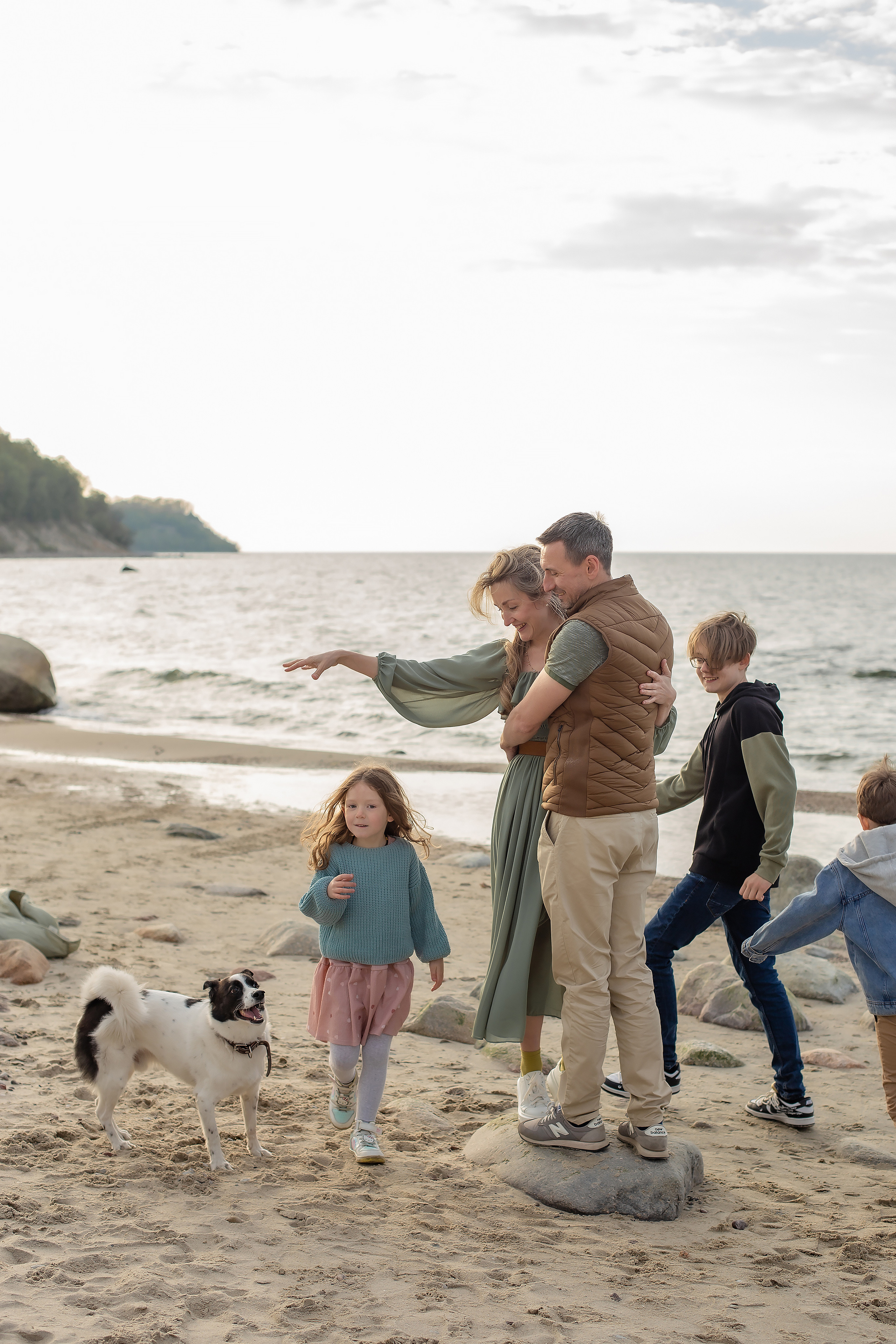 Елена, Дима, Леша, Саша, Маша и Бим. Филинская. Фотограф в Калининграде Решетникова Алина