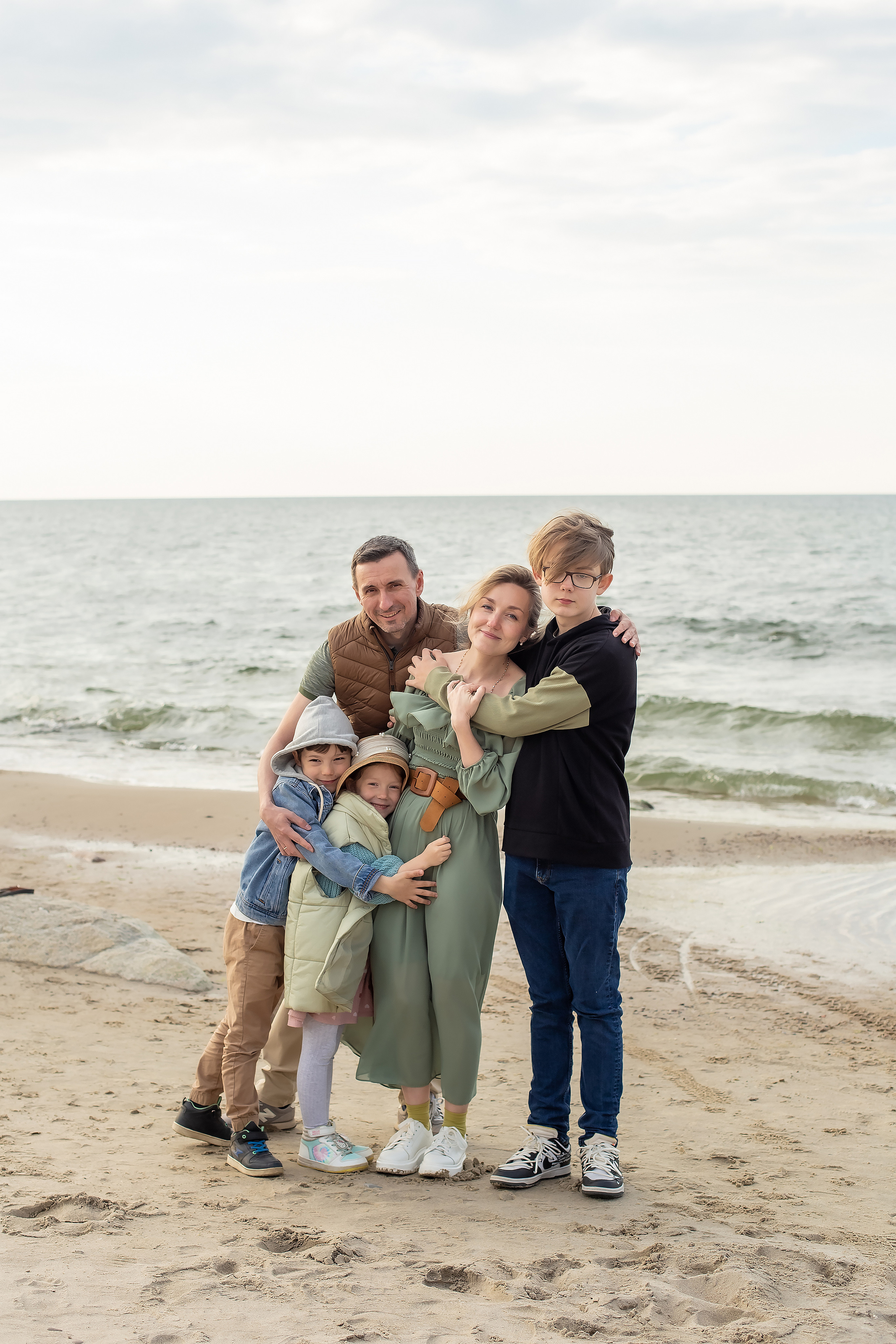 Елена, Дима, Леша, Саша, Маша и Бим. Филинская. Фотограф в Калининграде Решетникова Алина