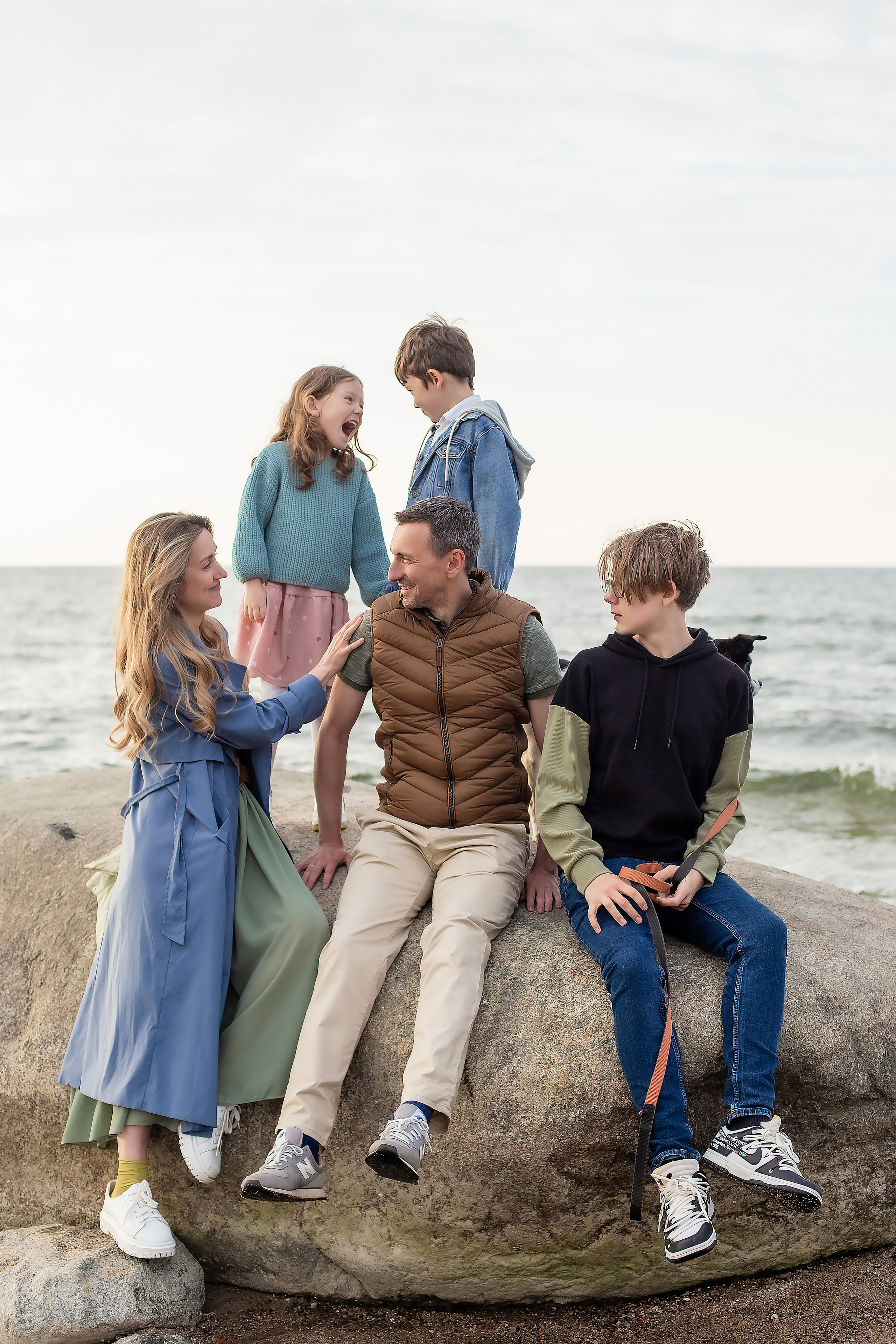 Елена, Дима, Леша, Саша, Маша и Бим. Филинская. Фотограф в Калининграде Решетникова Алина