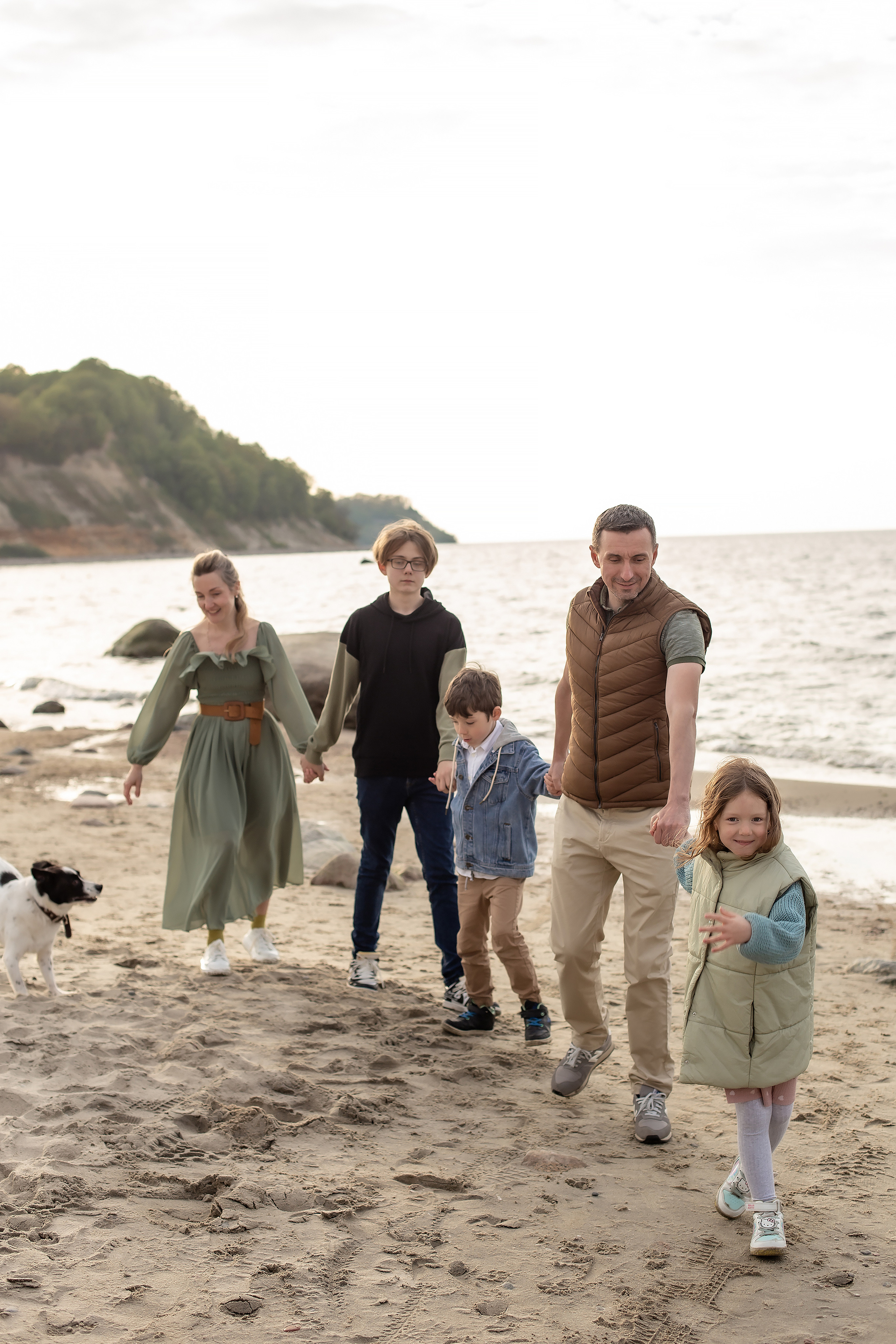 Елена, Дима, Леша, Саша, Маша и Бим. Филинская. Фотограф в Калининграде Решетникова Алина