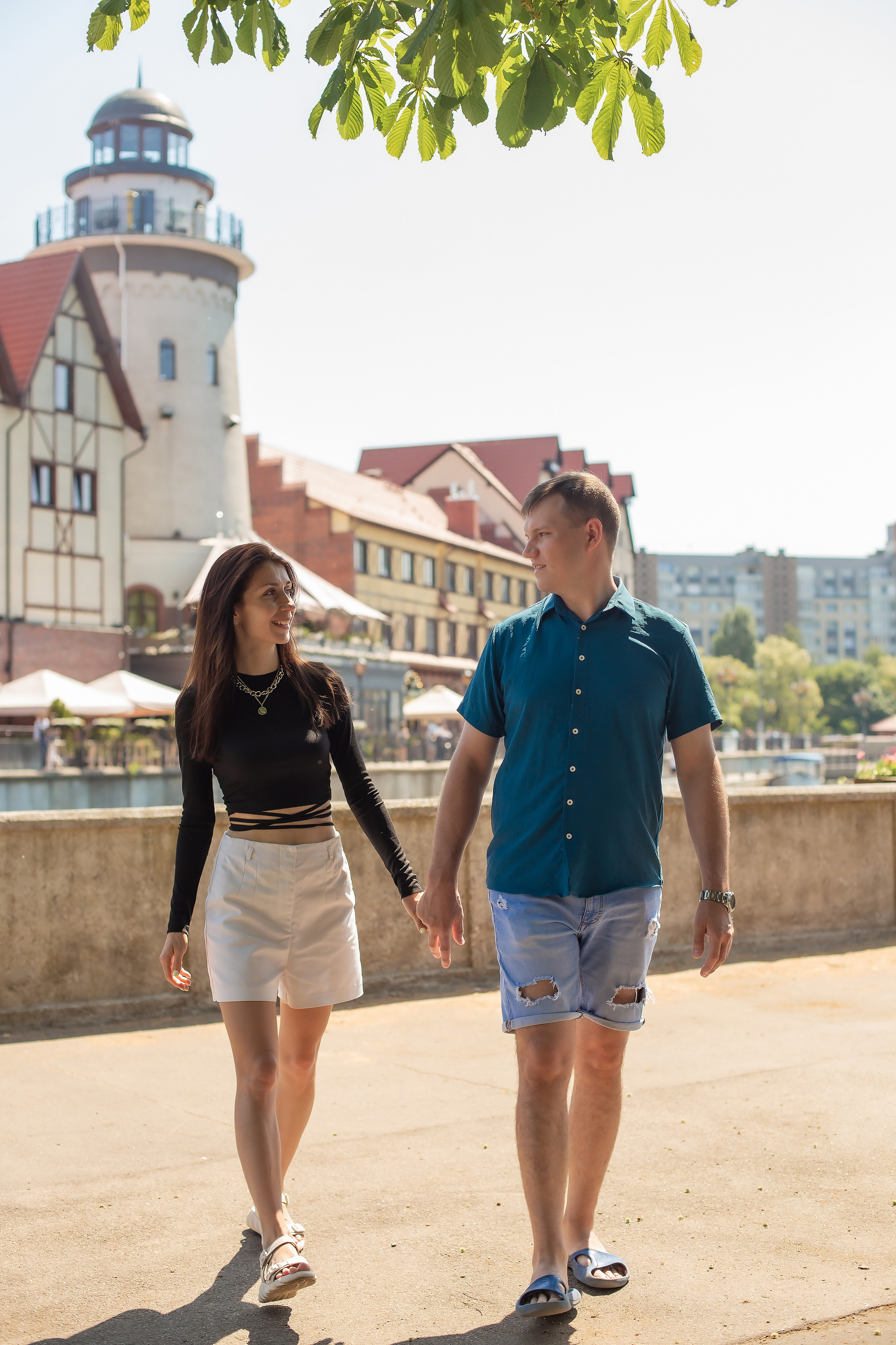 Ксения и Иван. На Канта. Фотограф в Калининграде Решетникова Алина