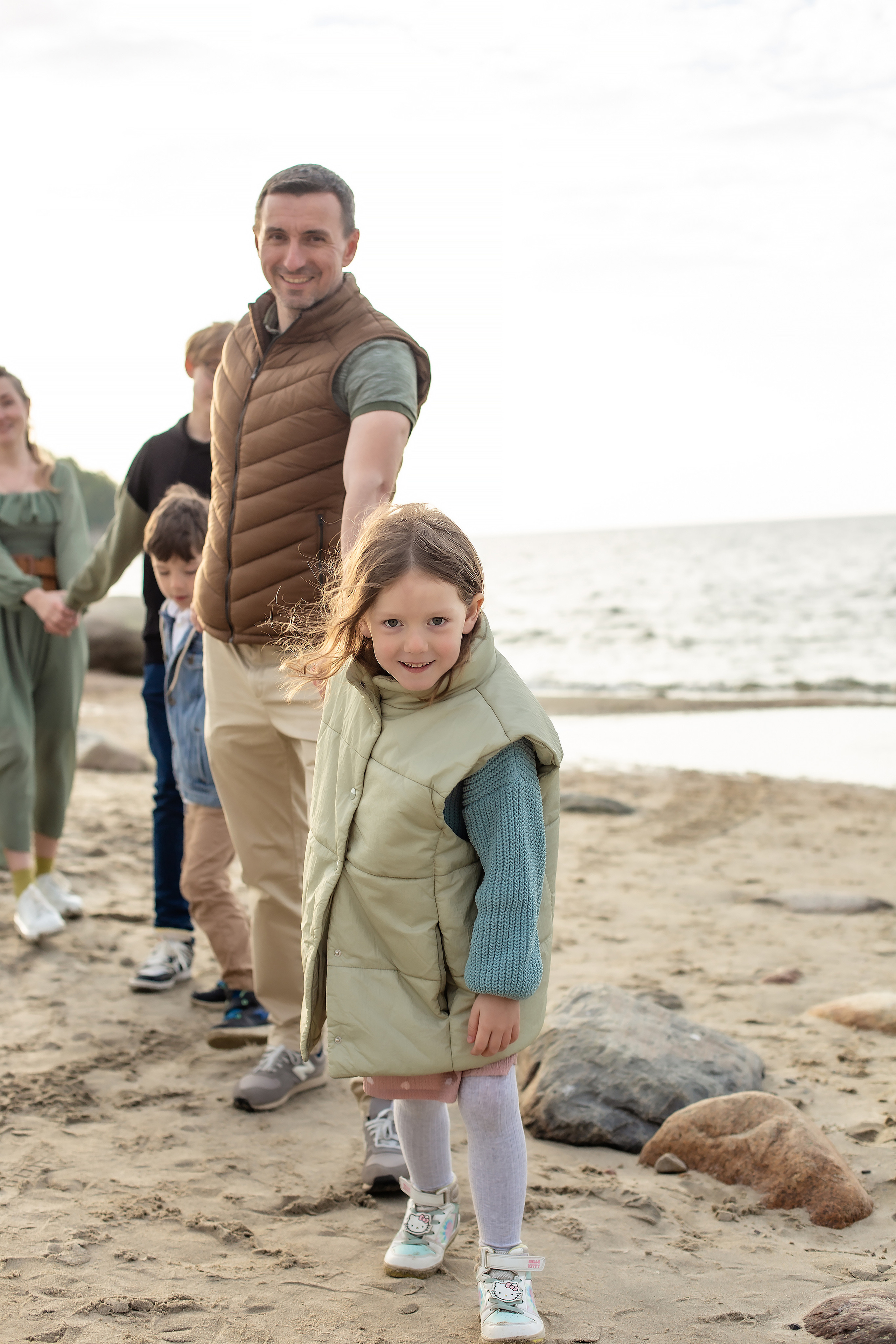 Елена, Дима, Леша, Саша, Маша и Бим. Филинская. Фотограф в Калининграде Решетникова Алина