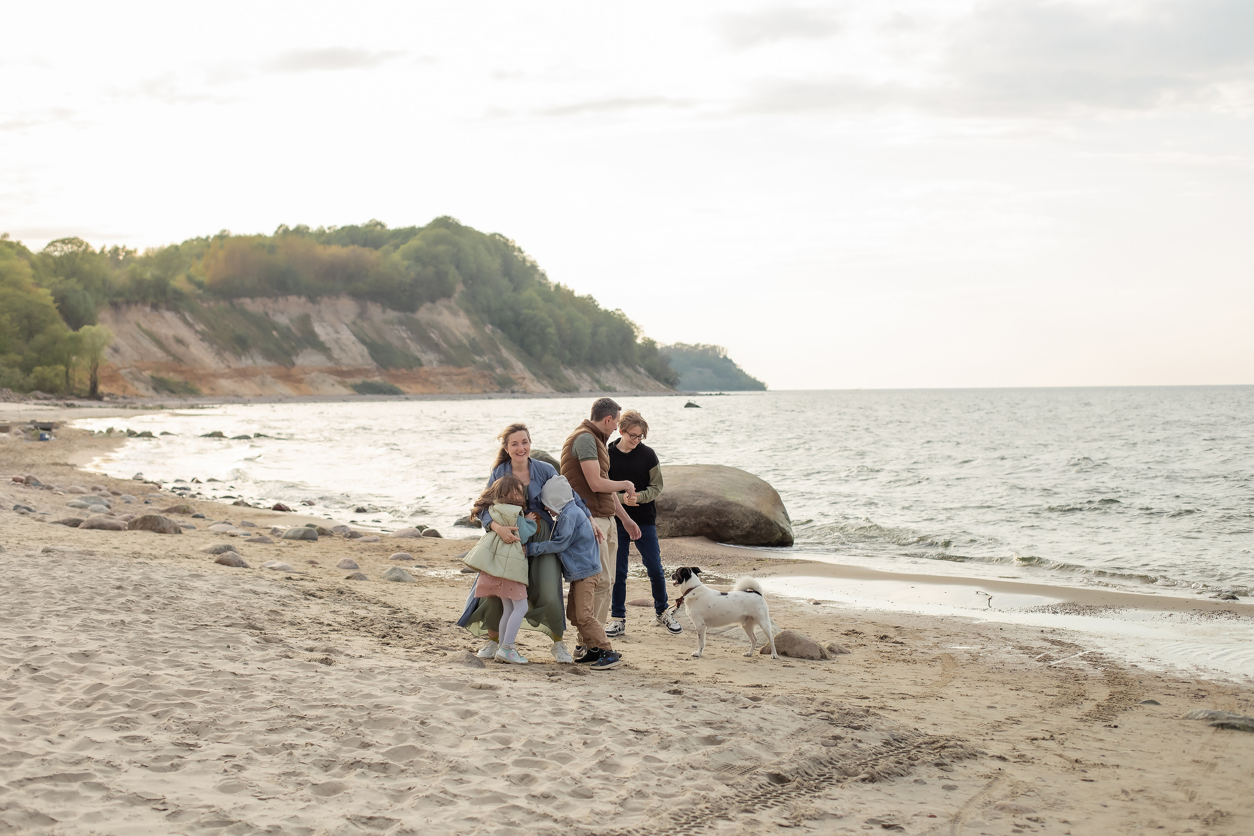 Елена, Дима, Леша, Саша, Маша и Бим. Филинская. Фотограф в Калининграде Решетникова Алина